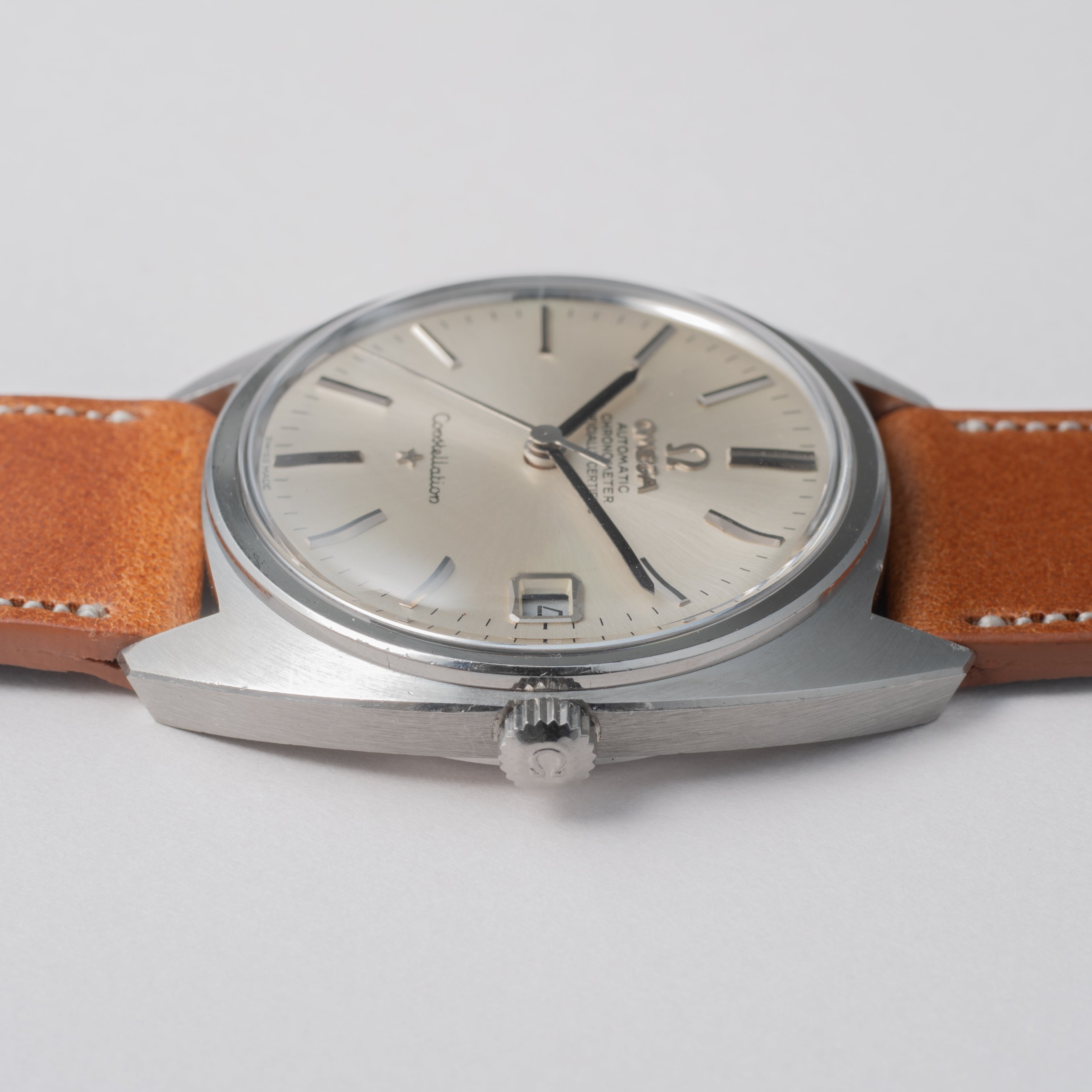 オメガ コンステレーション 1968年製 Ref.168.017 ジェンタ シルバーダイヤル