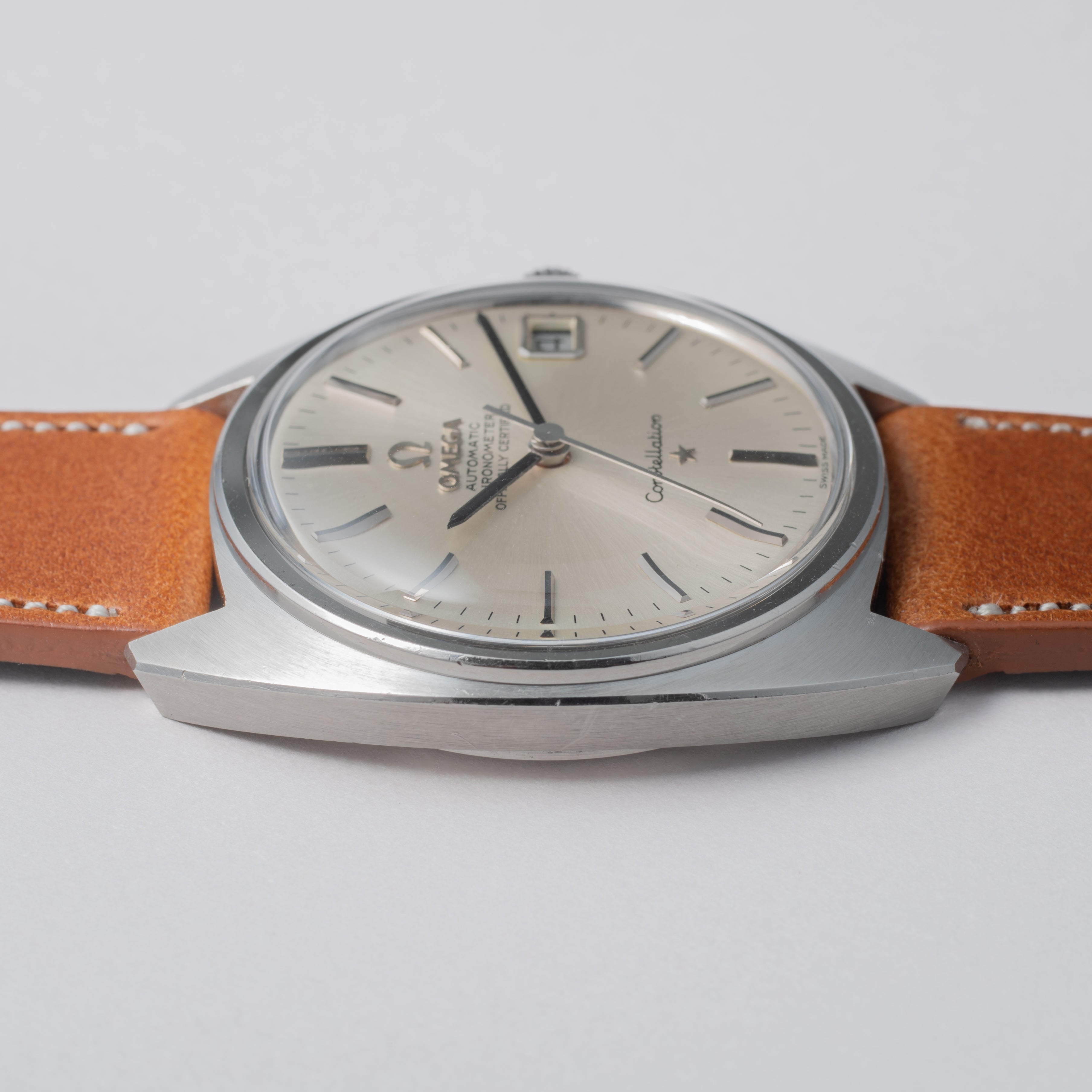 オメガ コンステレーション 1968年製 Ref.168.017 ジェンタ シルバーダイヤル