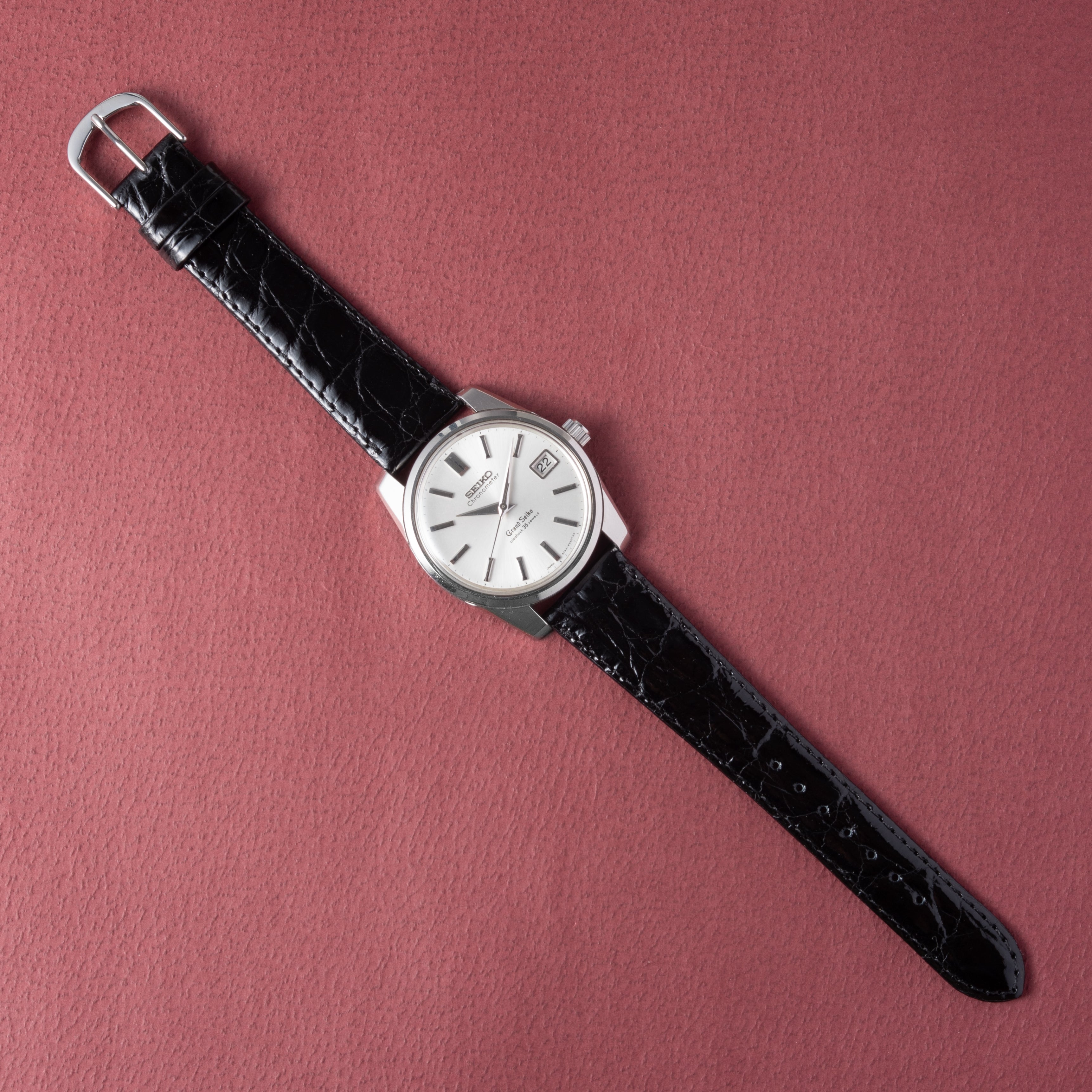 グランドセイコー セルフデーター 2nd前期 1965年製 Ref.5722-9990 57GS クロノメーター 獅子メダル