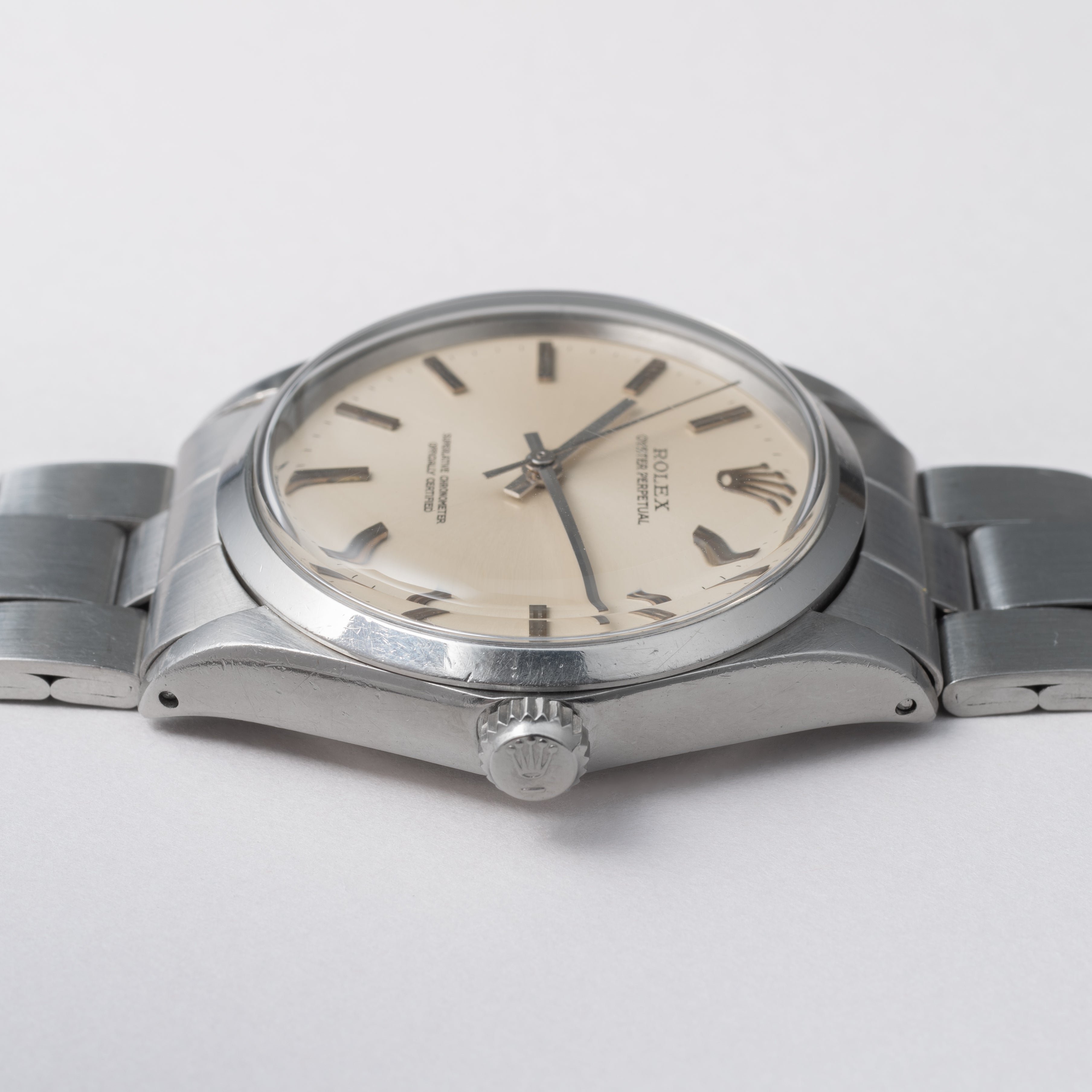 ロレックス オイスターパーペチュアル 1969年製 Ref.1002 シルバーダイヤル