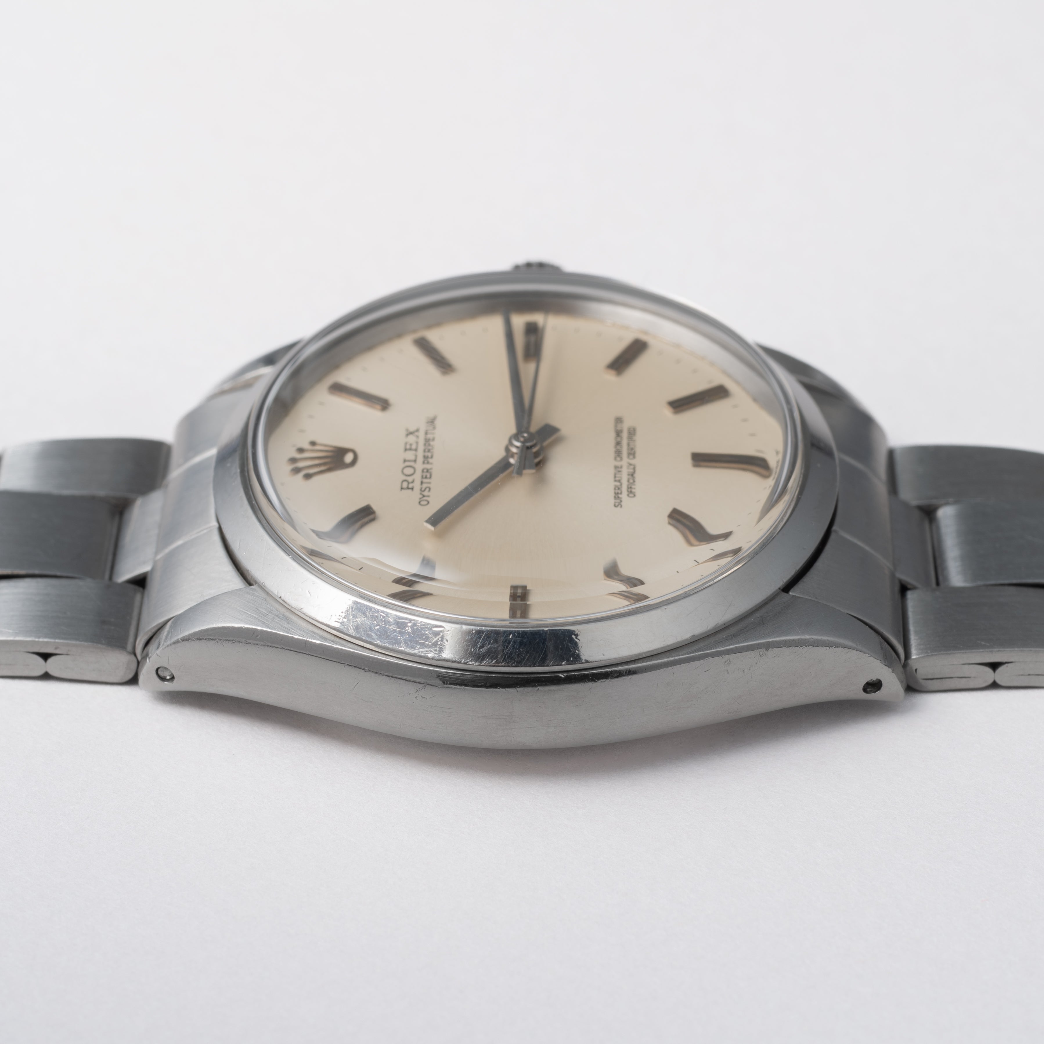ロレックス オイスターパーペチュアル 1969年製 Ref.1002 シルバーダイヤル
