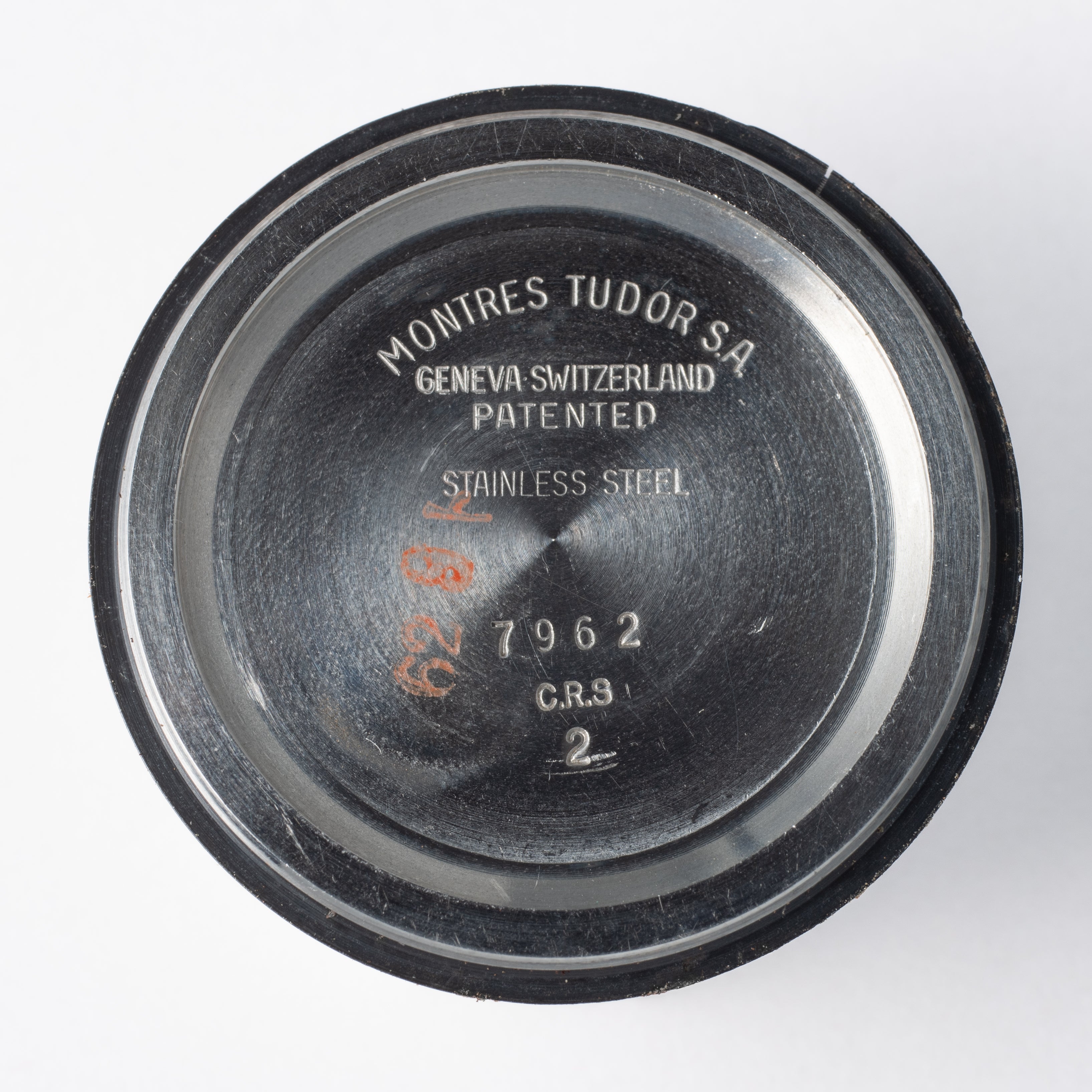 チューダー 小薔薇 オイスターデイト 1966年製 Ref.7962 シルバーダイヤル 王冠リューズ ロレックスリベットブレス付き