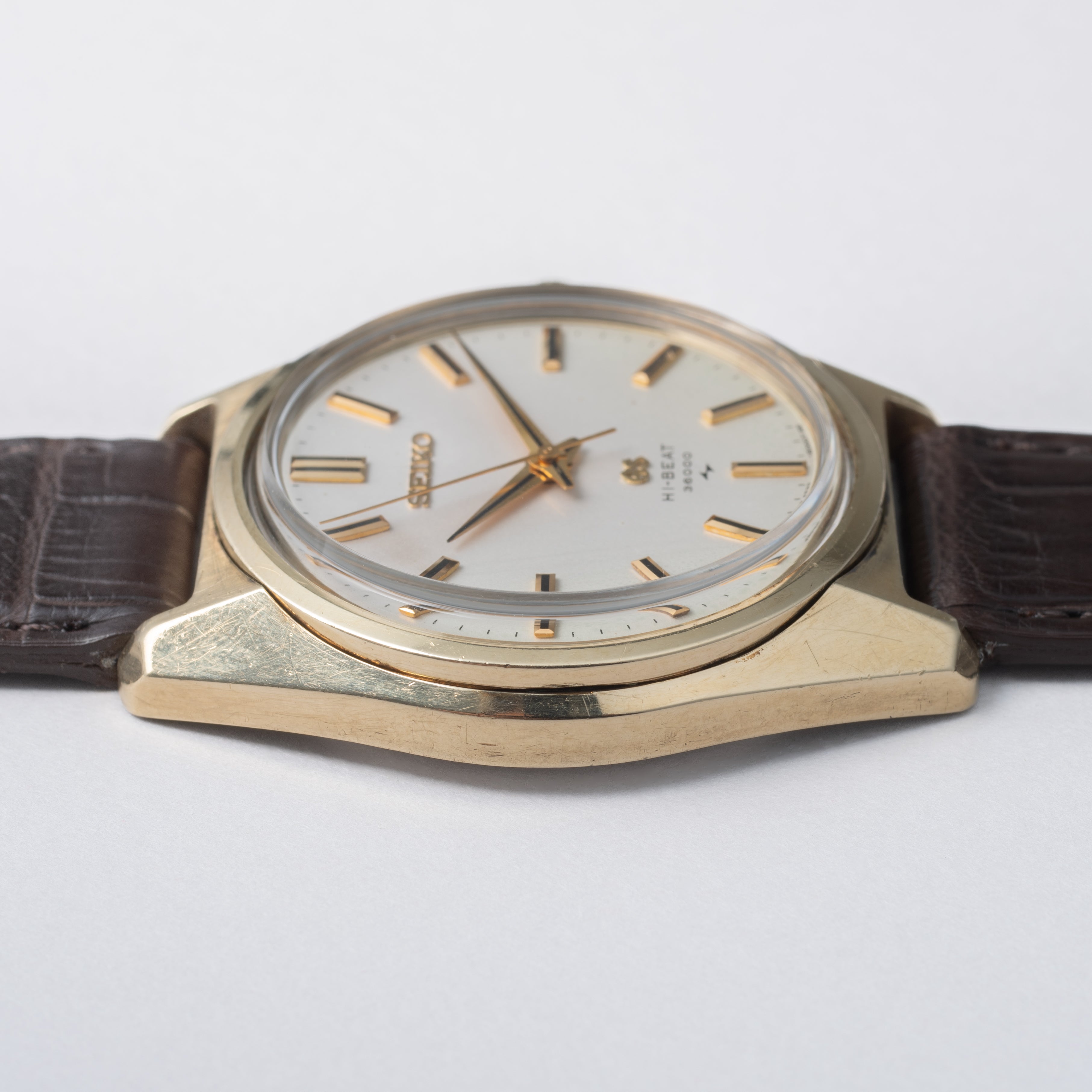 グランドセイコー 手巻き10振動 ハイビート 36000 1968年製 Ref.4520-8000 CAPゴールド 45GS セイコースタイルケース