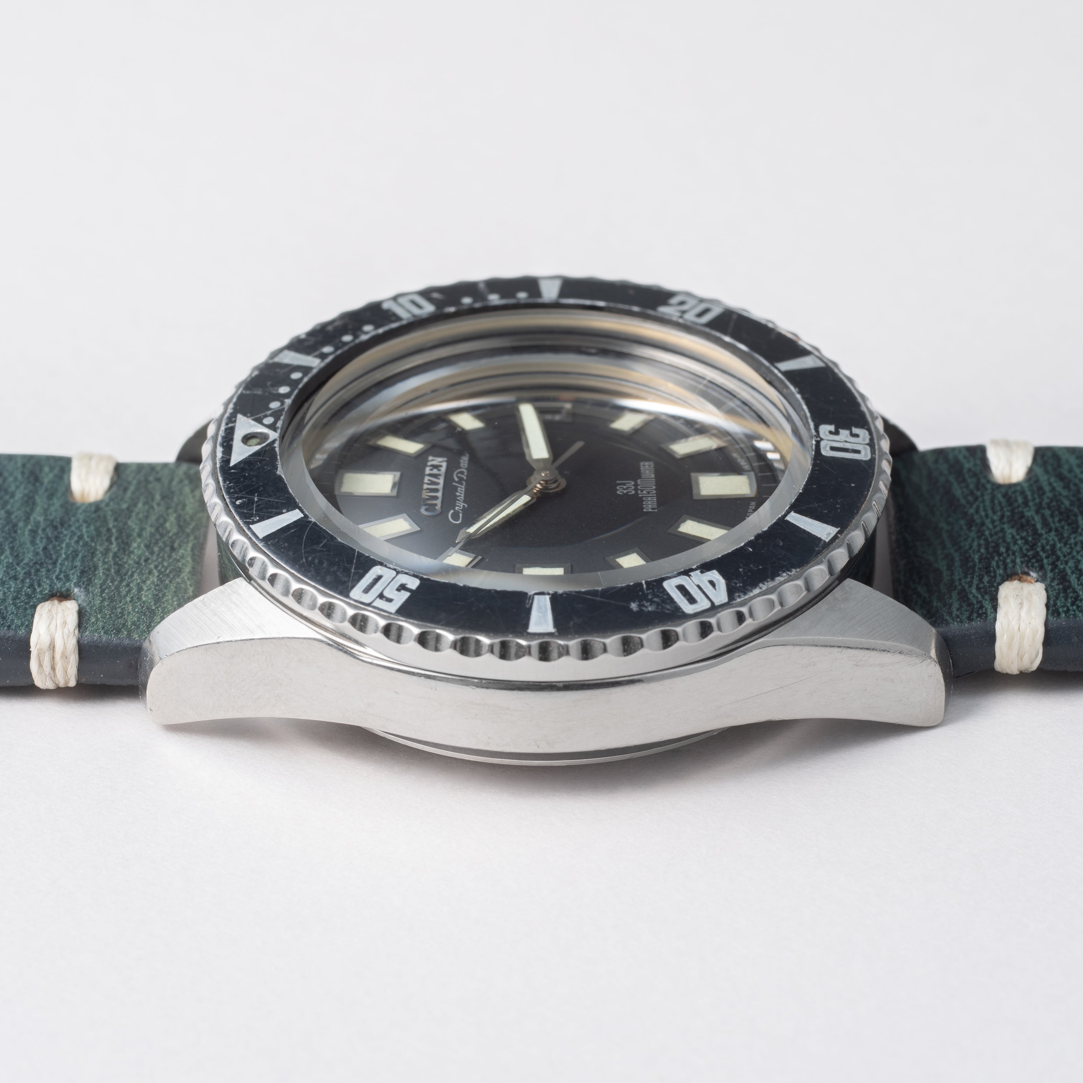 シチズン クリスタルデイト 1968年製 Ref.52802-Y 150mダイバー