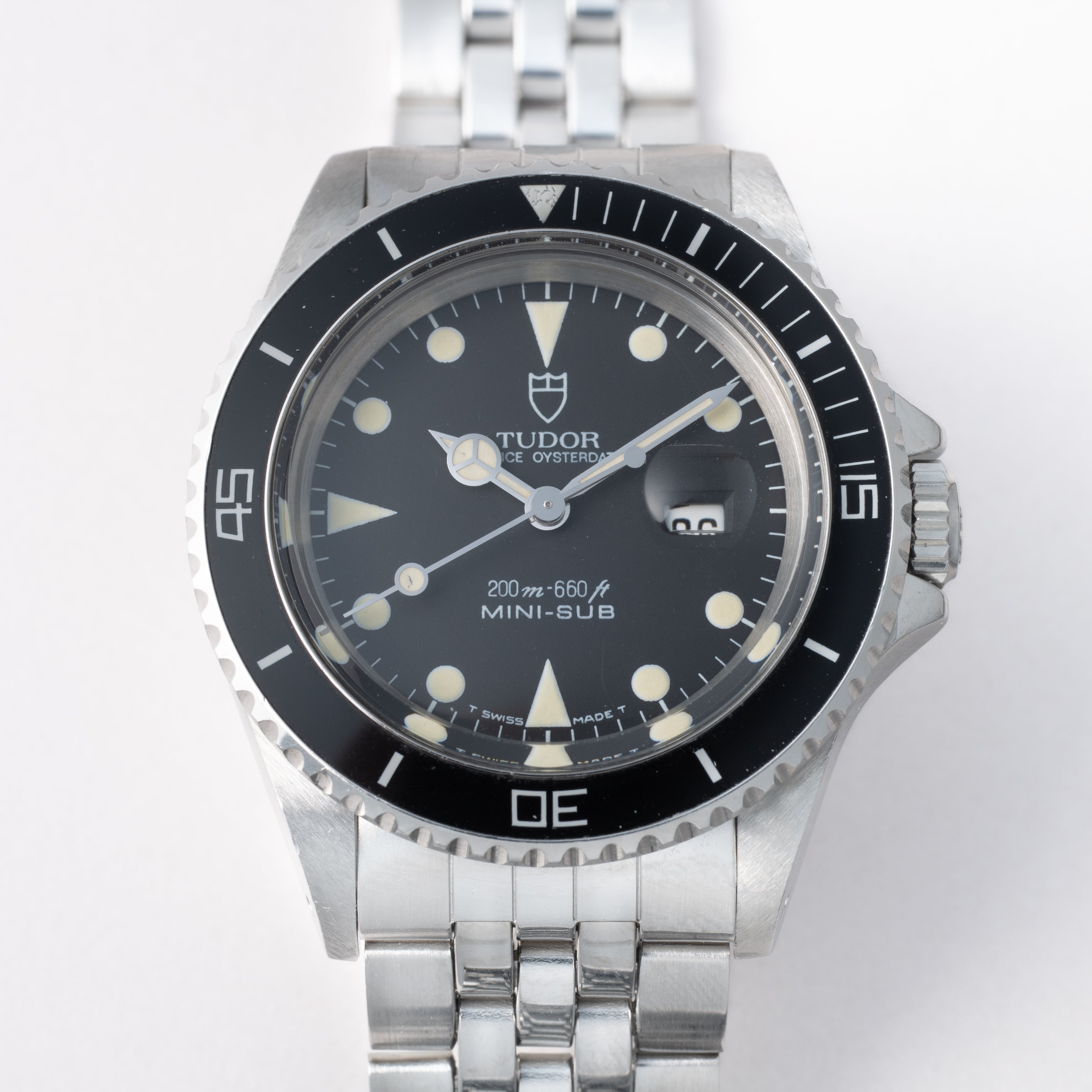 チューダー ミニサブ 1991年製 Ref.9440 ブラックダイヤル 王冠リューズ