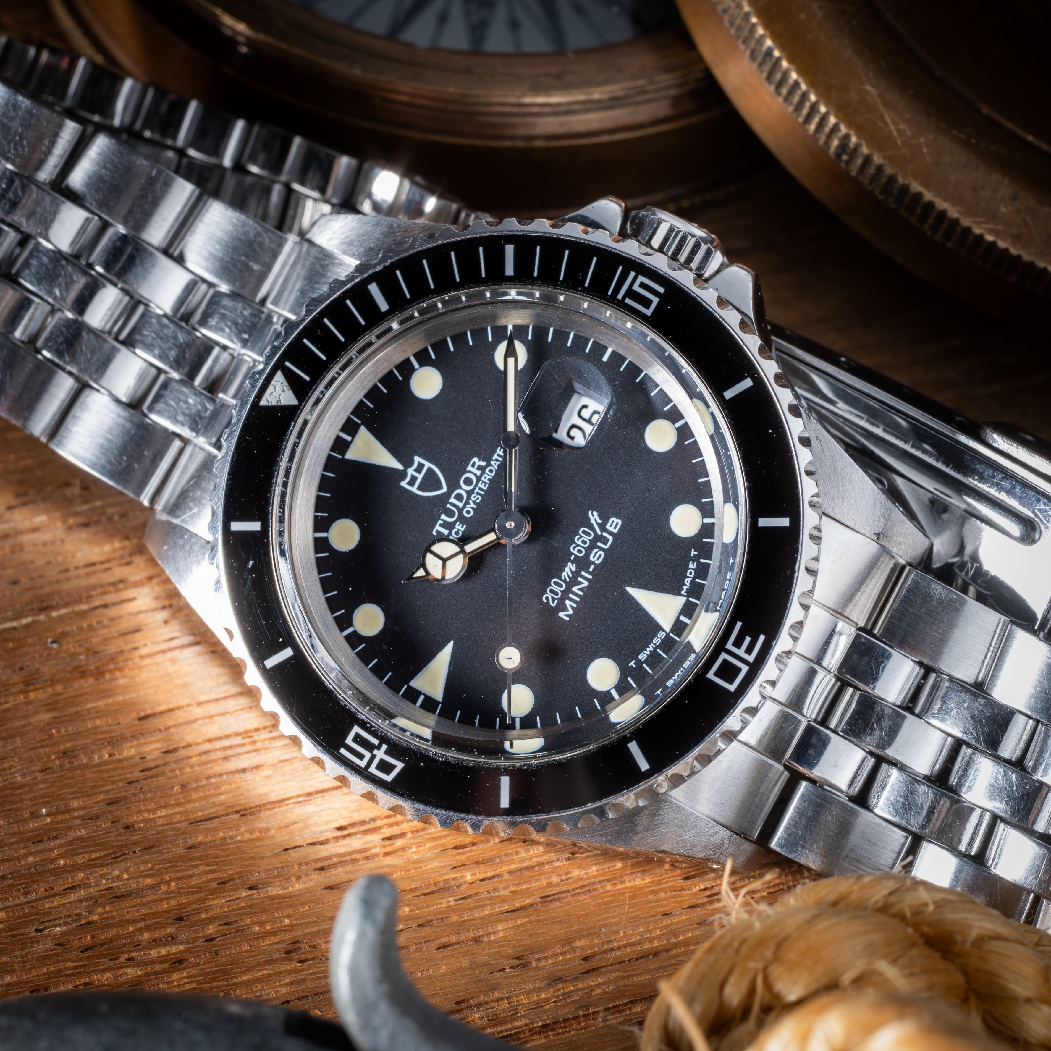 チューダー ミニサブ 1991年製 Ref.9440 ブラックダイヤル 王冠リューズ