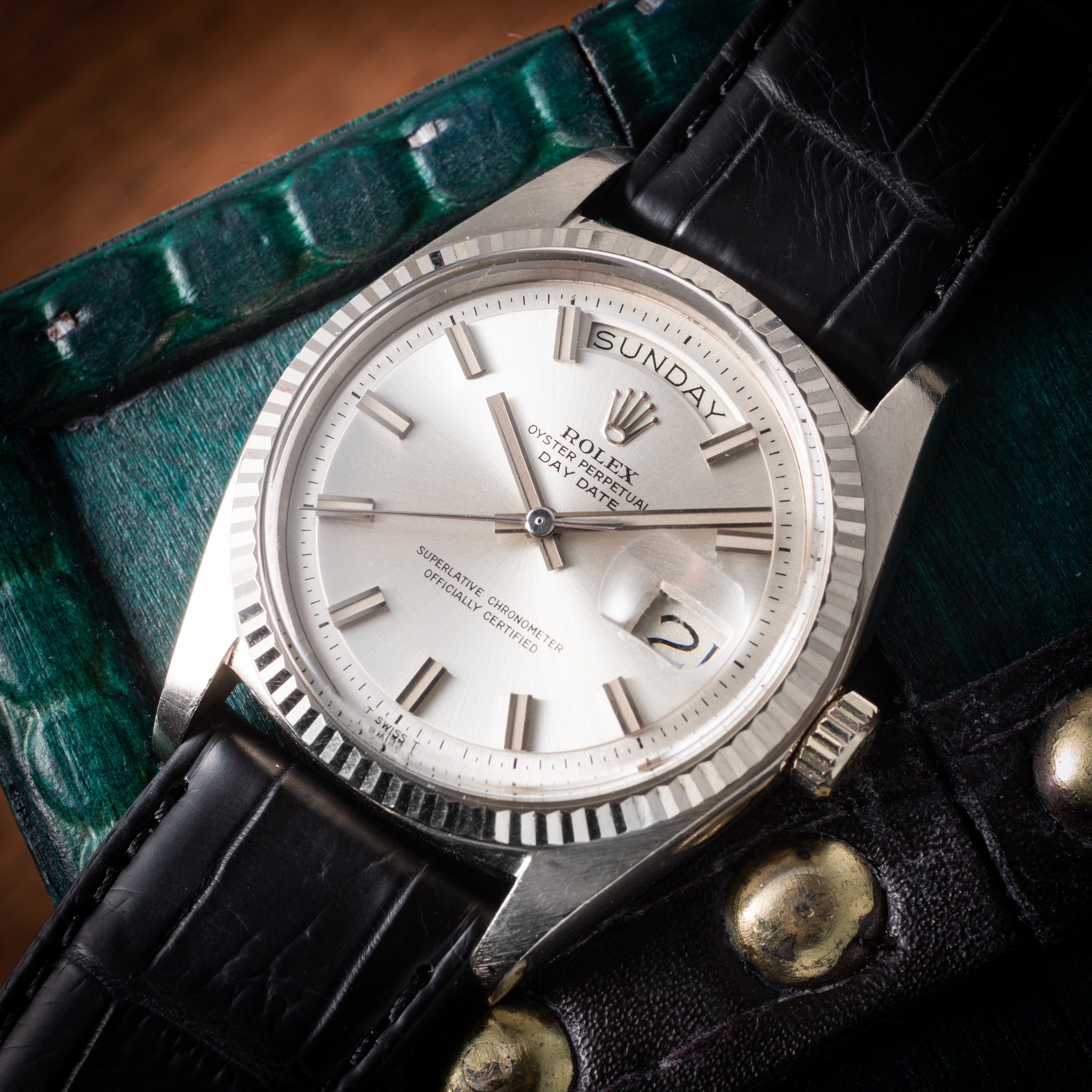 ロレックス デイデイト 1973年製 Ref.1803 18金ホワイトゴールド