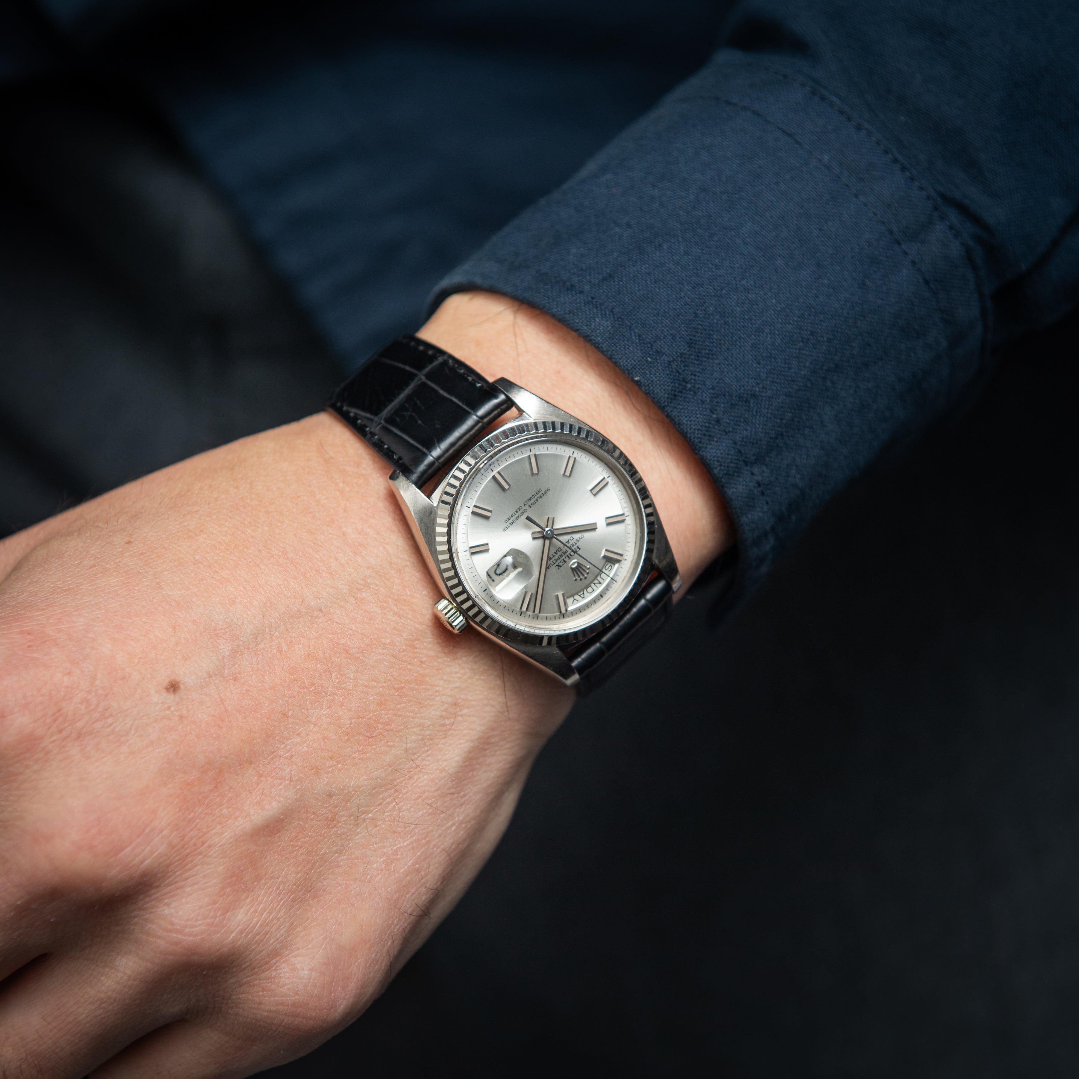 ロレックス デイデイト 1973年製 Ref.1803 18金ホワイトゴールド