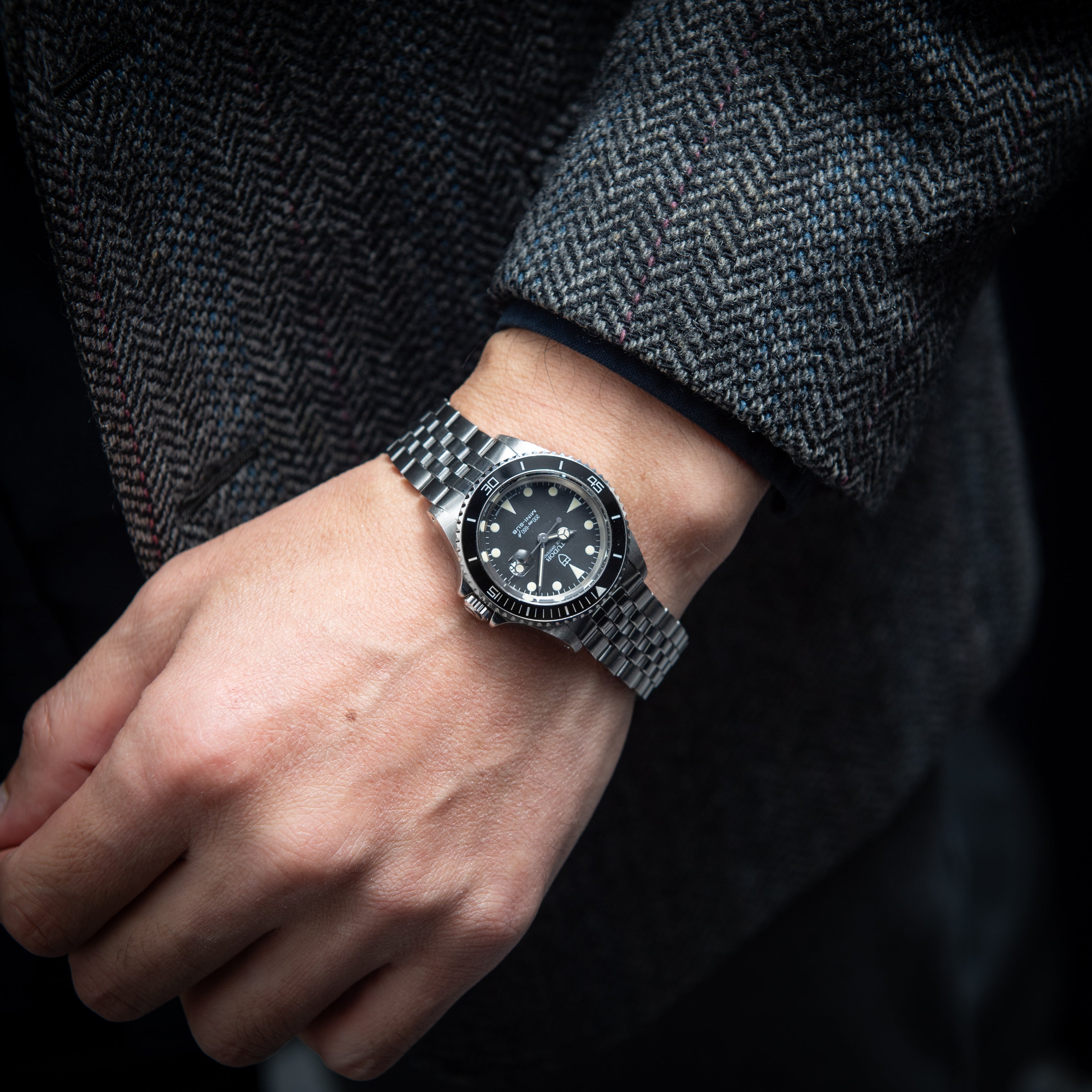 チューダー ミニサブ 1991年製 Ref.9440 ブラックダイヤル 王冠リューズ