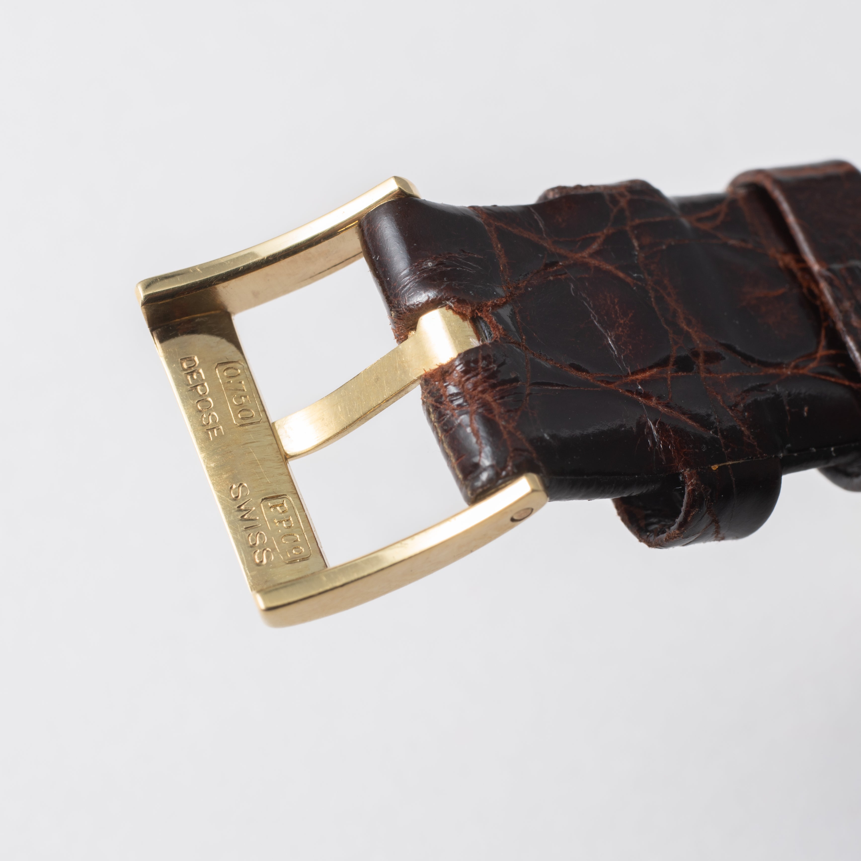 パテックフィリップ カラトラバ 1957年製 Ref.2568/1 18金無垢イエローゴールド 箱、サティフィケイト、純正尾錠付き