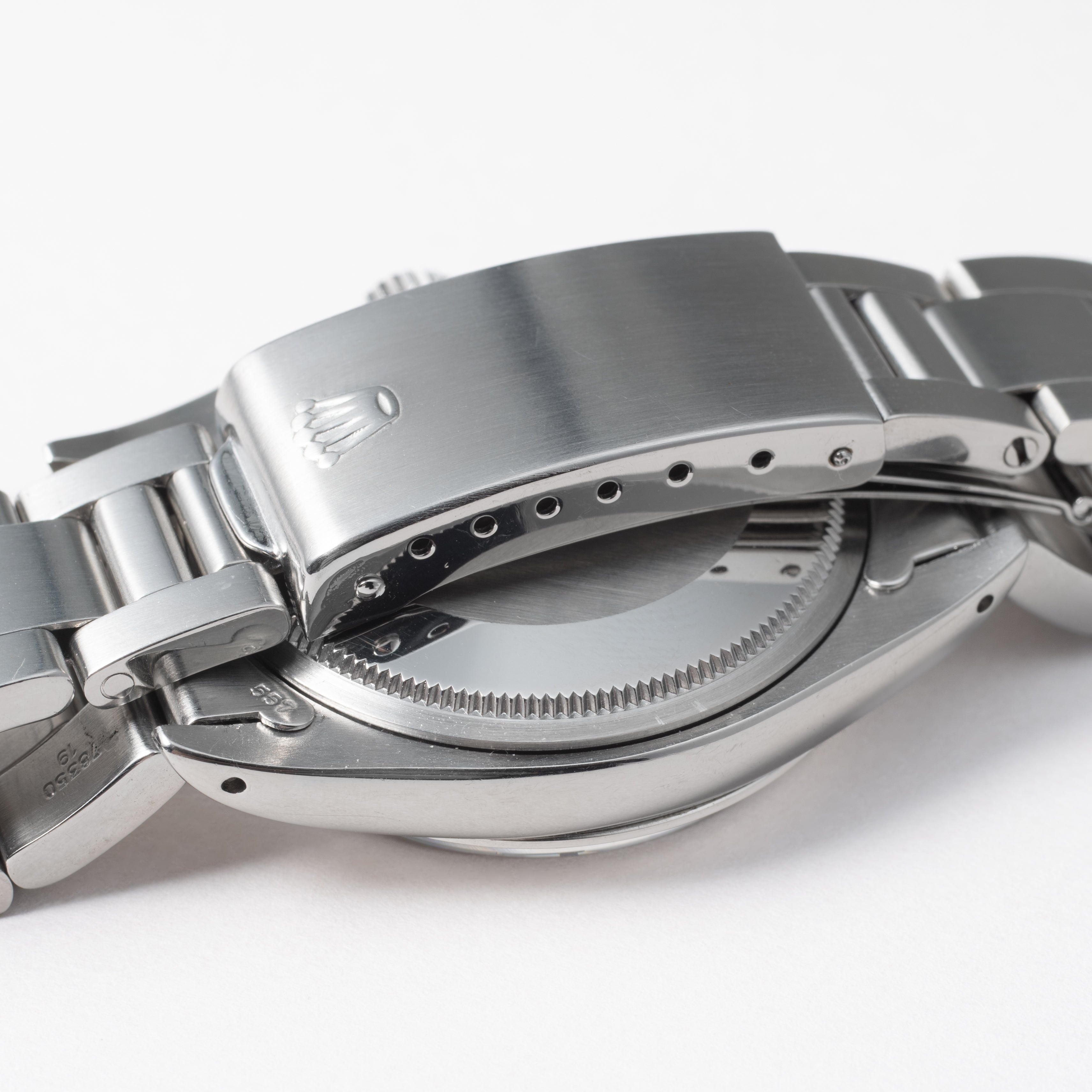 ロレックス オイスターパーペチュアルデイト 1973年製 Ref.1500 シグマダイヤル 純正ハードブレス付き