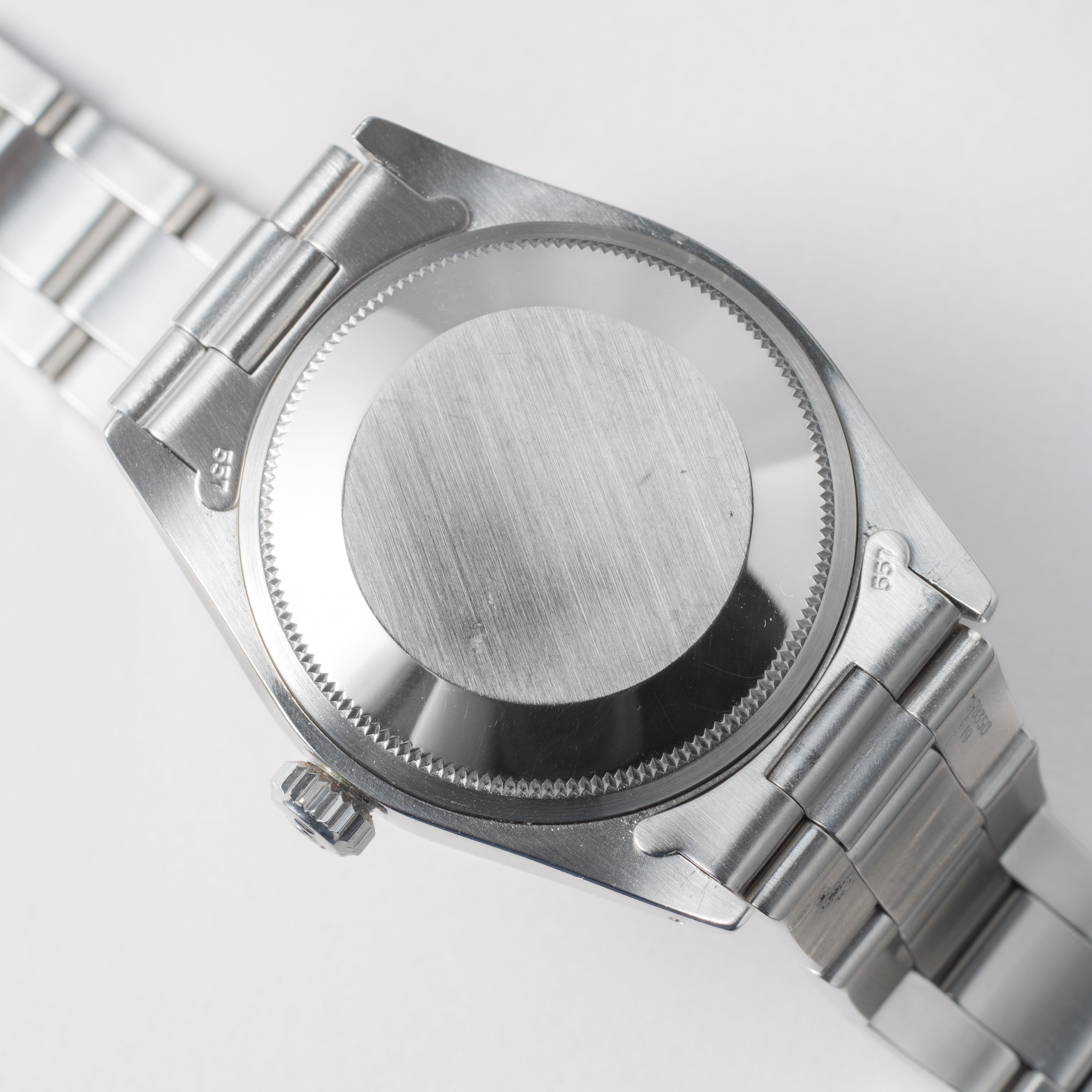 ロレックス オイスターパーペチュアルデイト 1973年製 Ref.1500 シグマダイヤル 純正ハードブレス付き