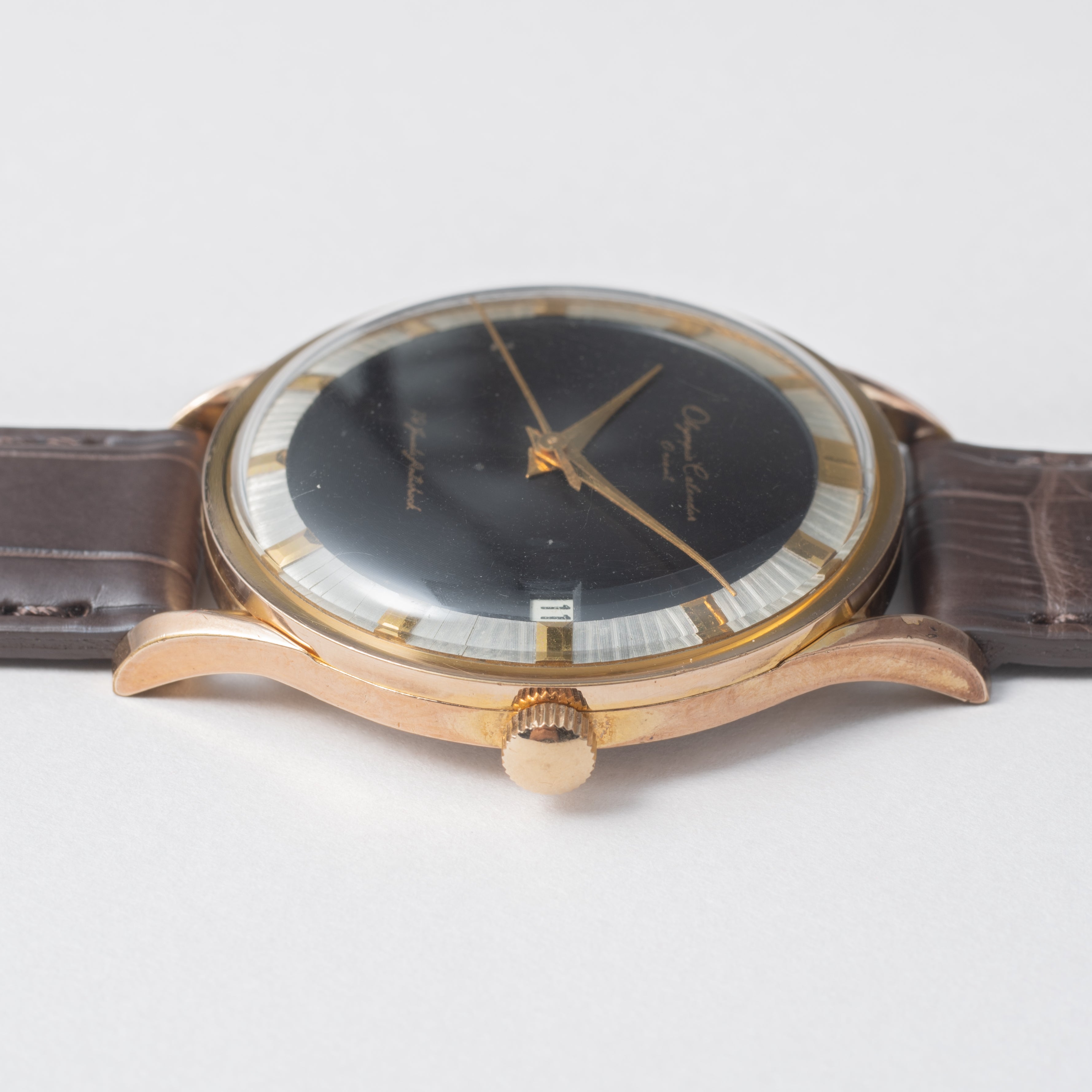 オリエント オリンピアカレンダー 1960年代製 手巻きモデル