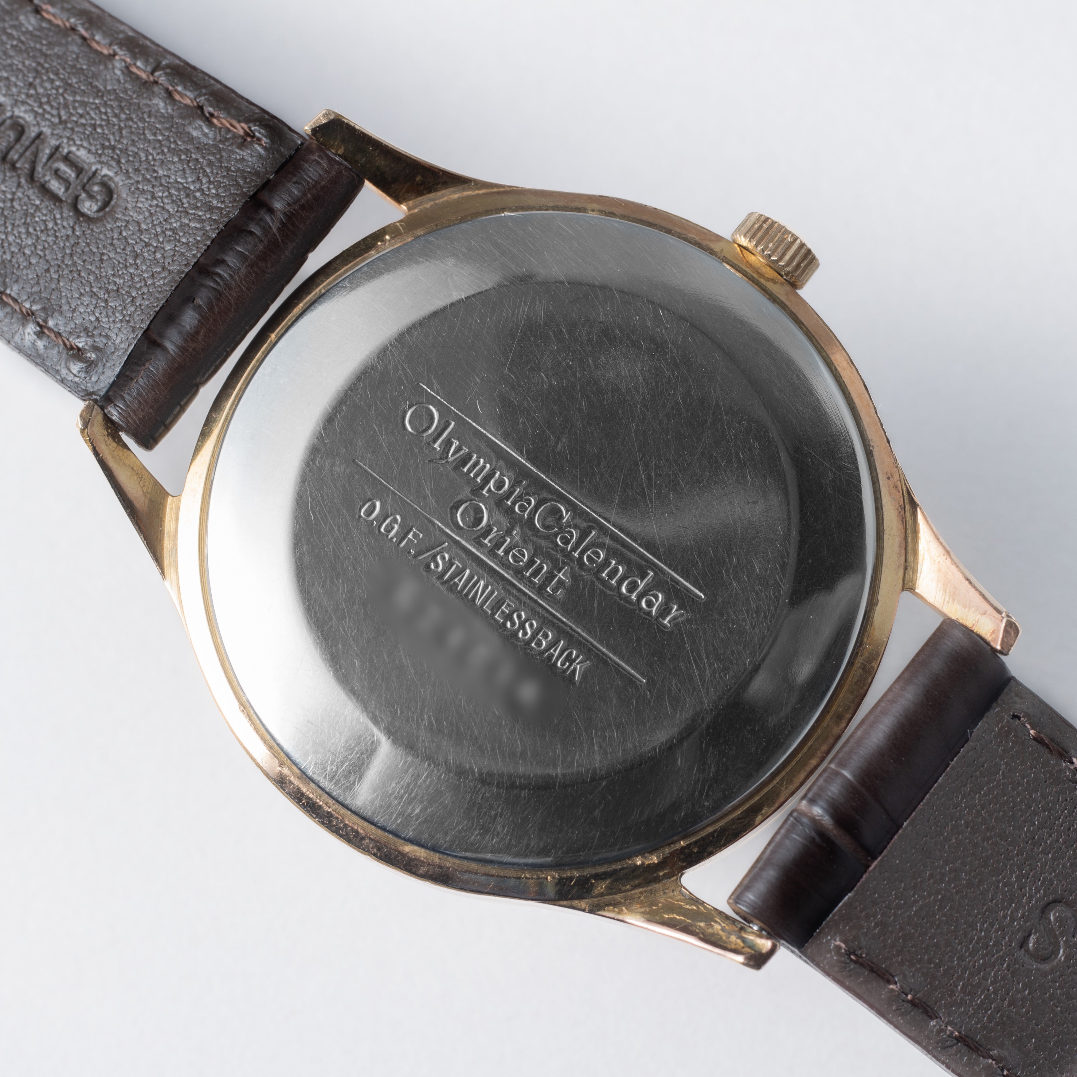 オリエント オリンピアカレンダー 1960年代製 手巻きモデル
