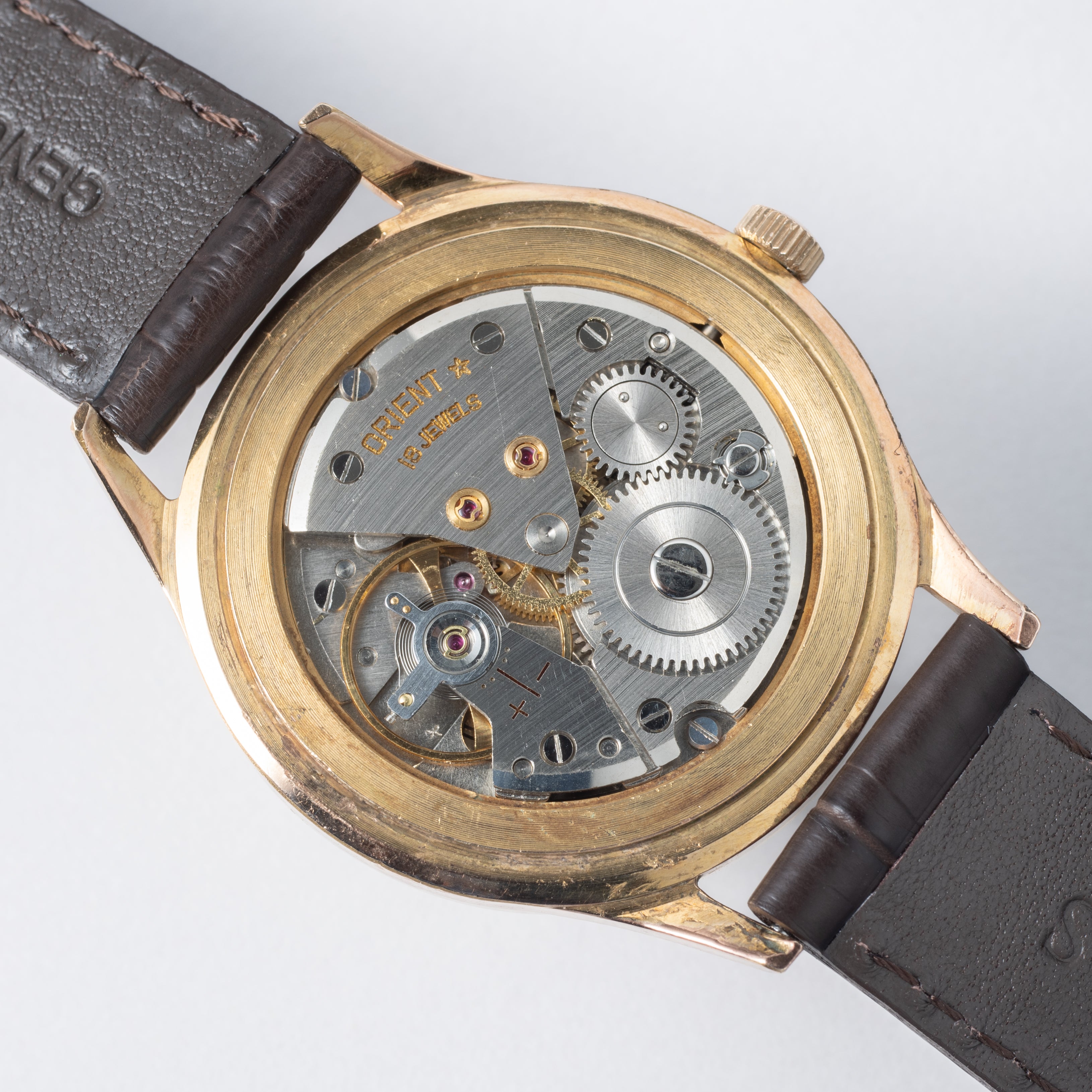 オリエント オリンピアカレンダー 1960年代製 手巻きモデル