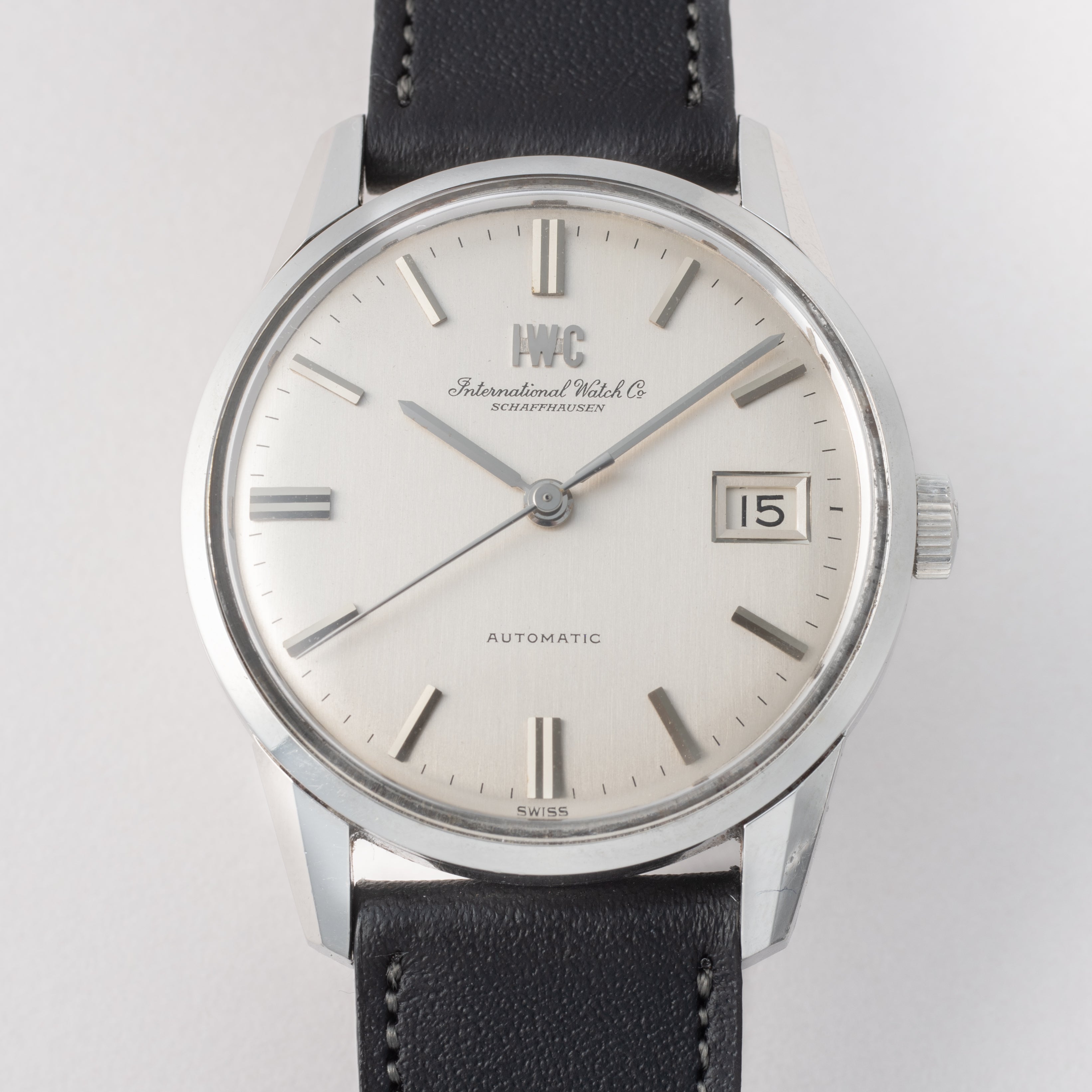 IWC ラウンドケース 1970年製/昭和45年製 Ref.R810AD ペラトン式自動巻き Cal.8541B お魚リューズ