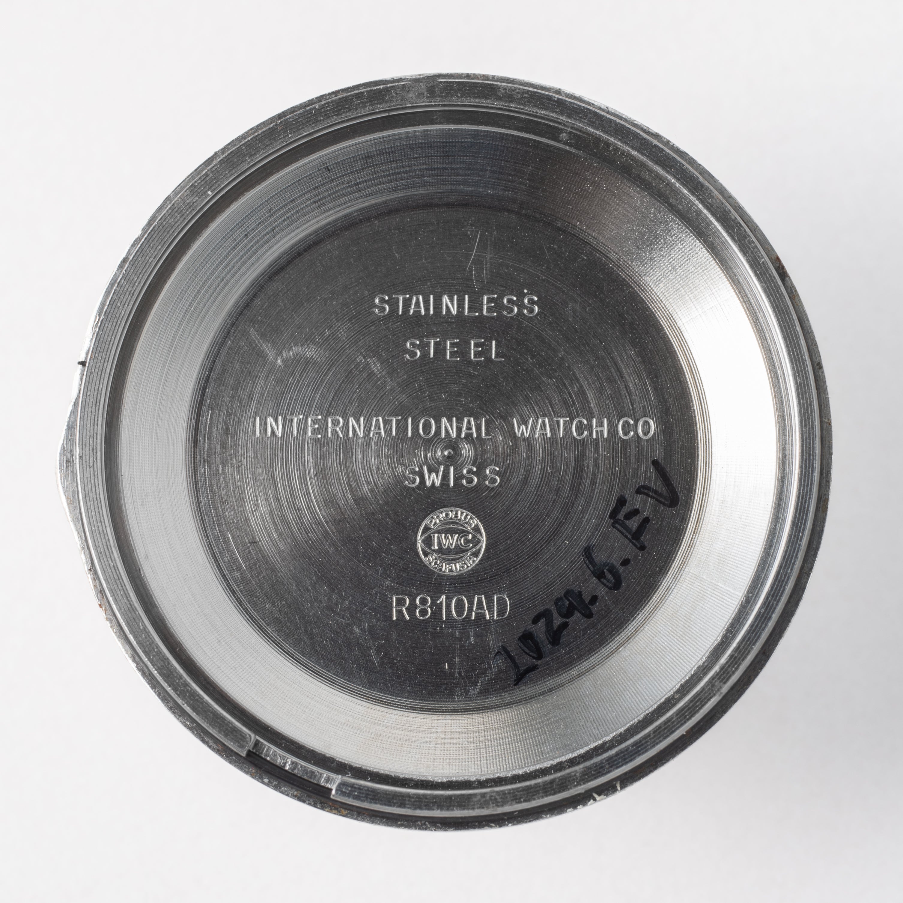 IWC ラウンドケース 1970年製/昭和45年製 Ref.R810AD ペラトン式自動巻き Cal.8541B お魚リューズ