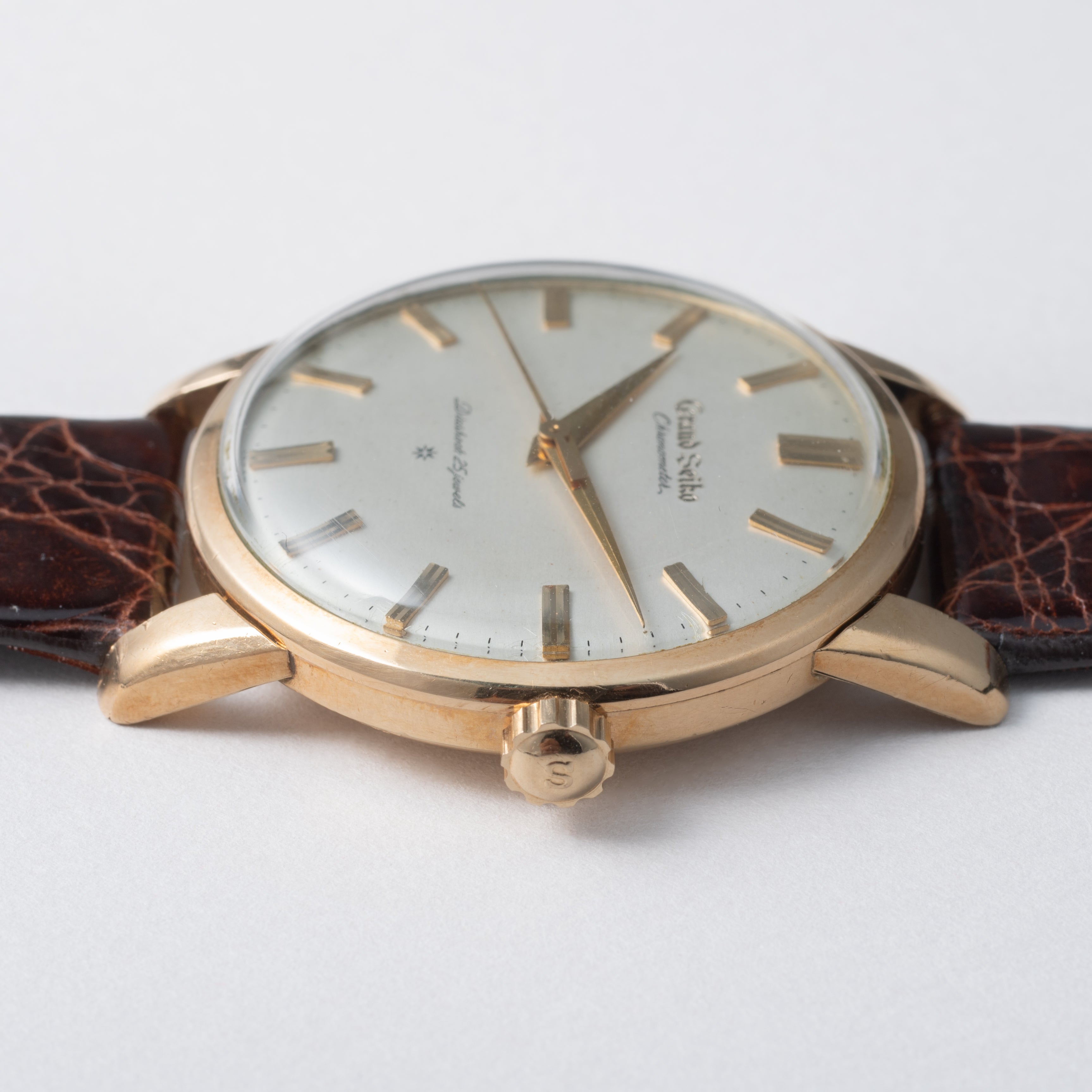 グランドセイコー ファーストモデル 1960年製 Ref.J14070GS 彫文字盤 手巻きロービート