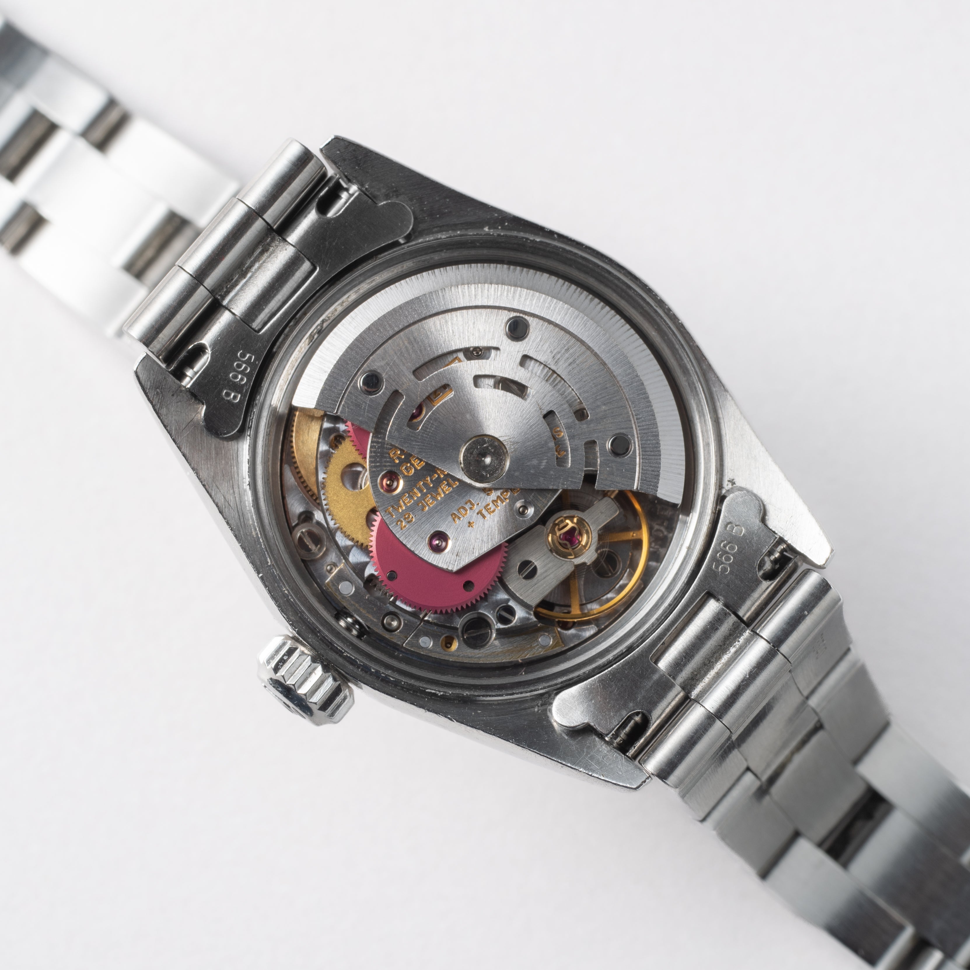 ロレックス レディース オイスターパーペチュアル 1997年~1998年製 Ref.67180 ピンクダイヤル