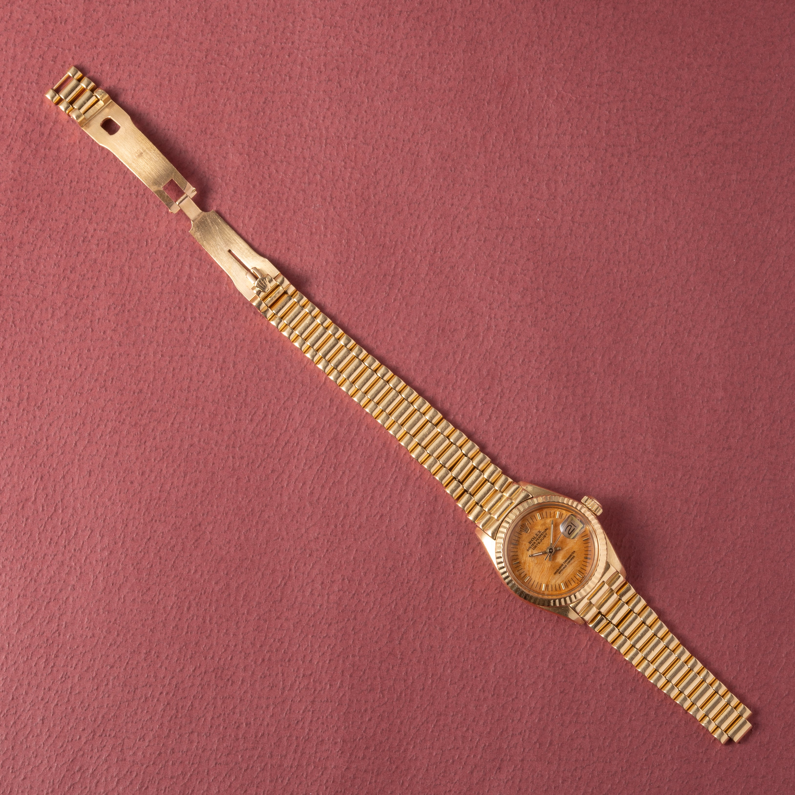 ロレックス レディース デイトジャスト 1973年製 Ref.6917 バーチウッドダイヤル