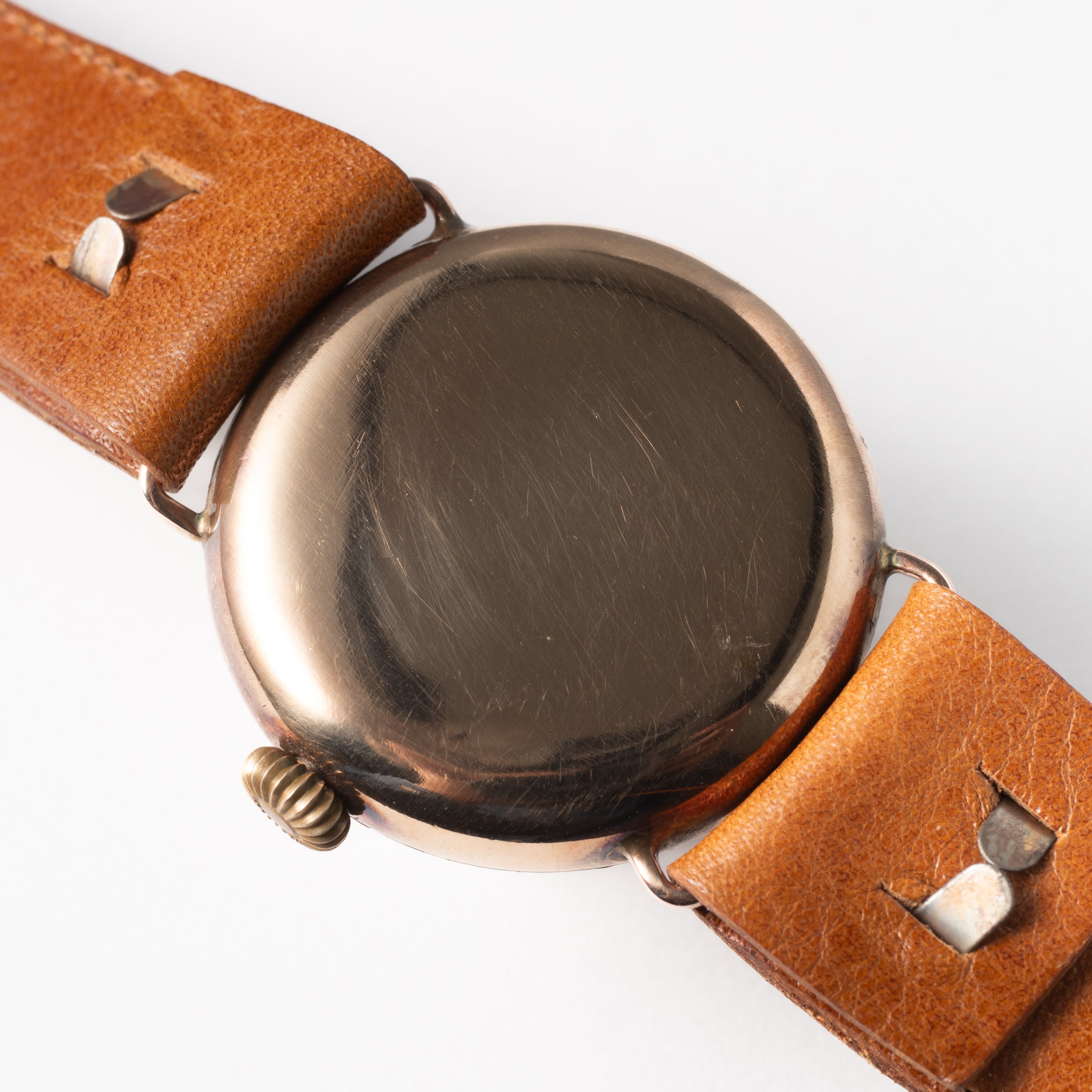 ロンジン ポーセリンダイヤル 1920年代製 9金無垢 手巻き Cal.11.84N 純正尾錠付き