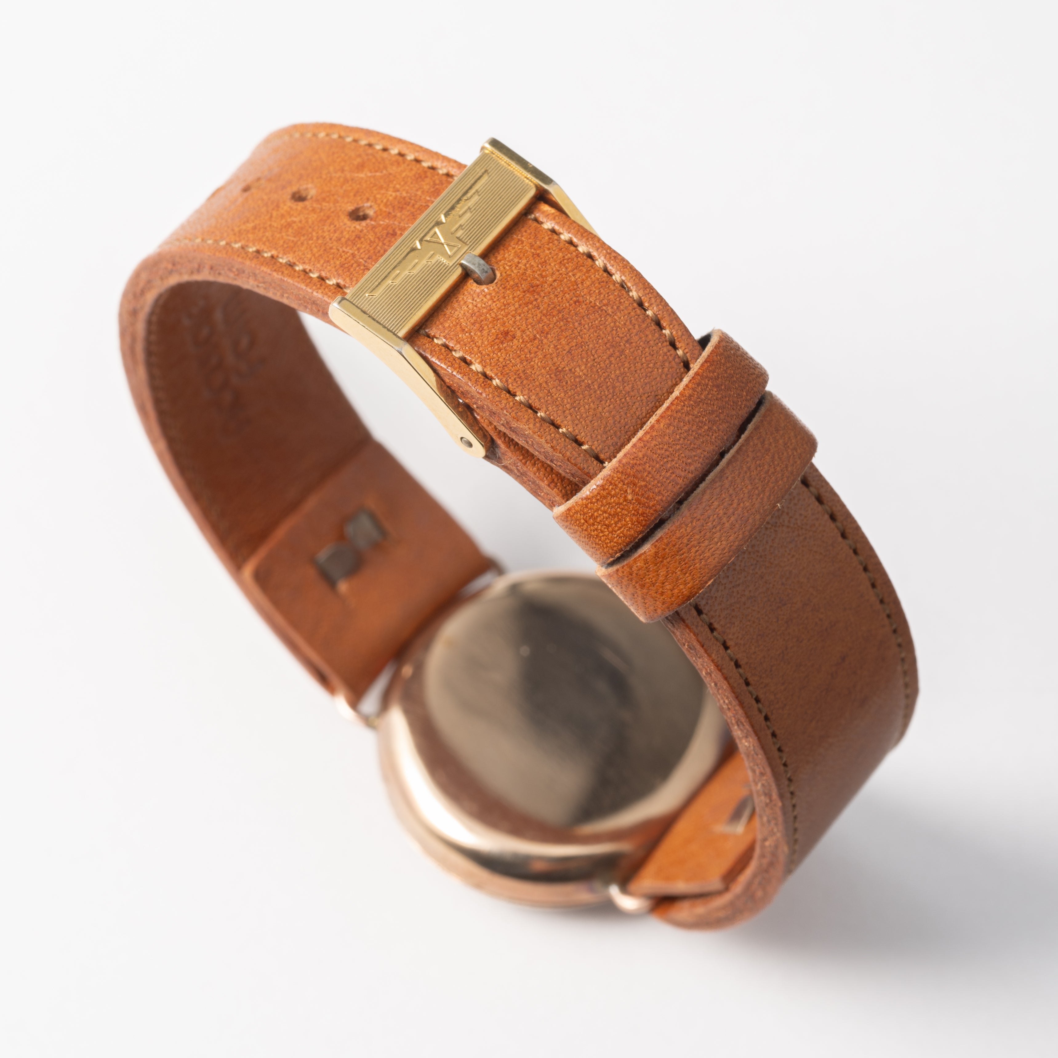 ロンジン ポーセリンダイヤル 1920年代製 9金無垢 手巻き Cal.11.84N 純正尾錠付き