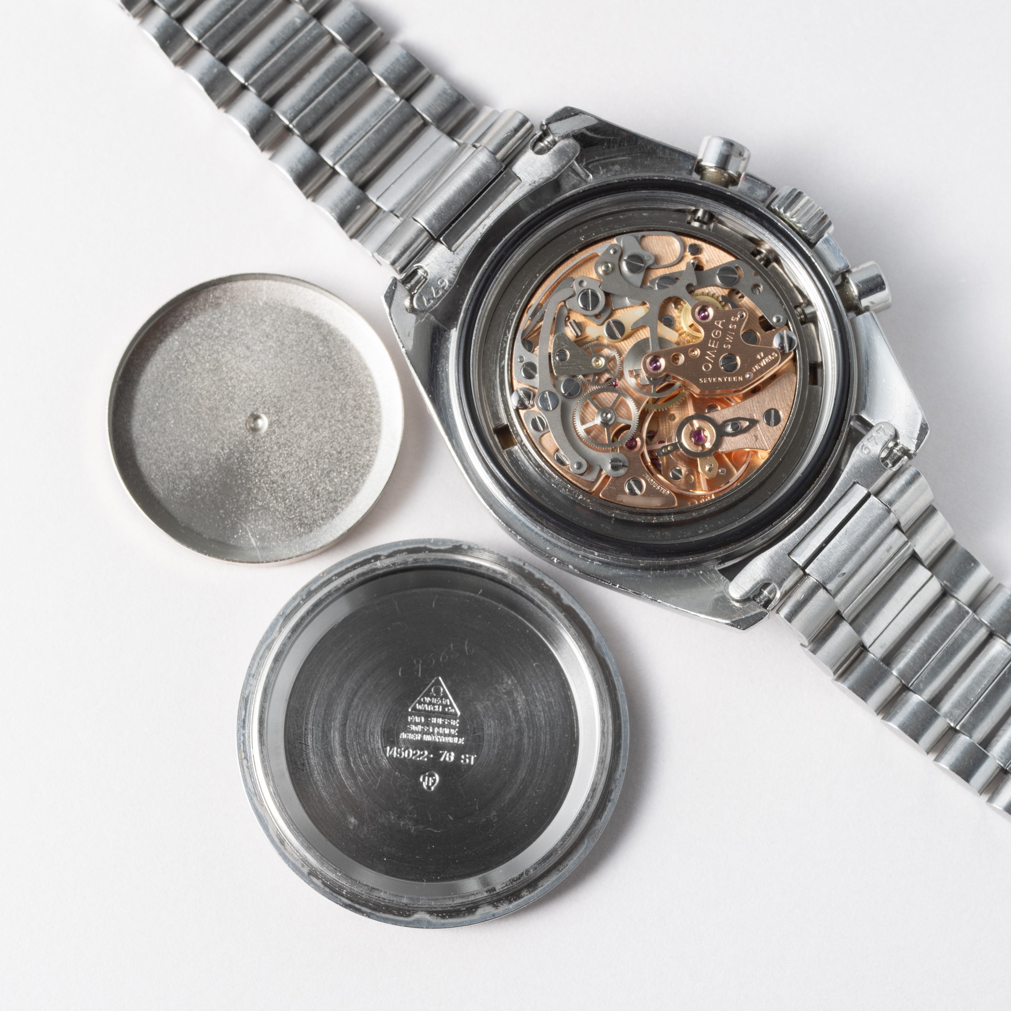 オメガ スピードマスター プロフェッショナル 1976年製 5th 下がりr Ref.145.022 純正ブレス