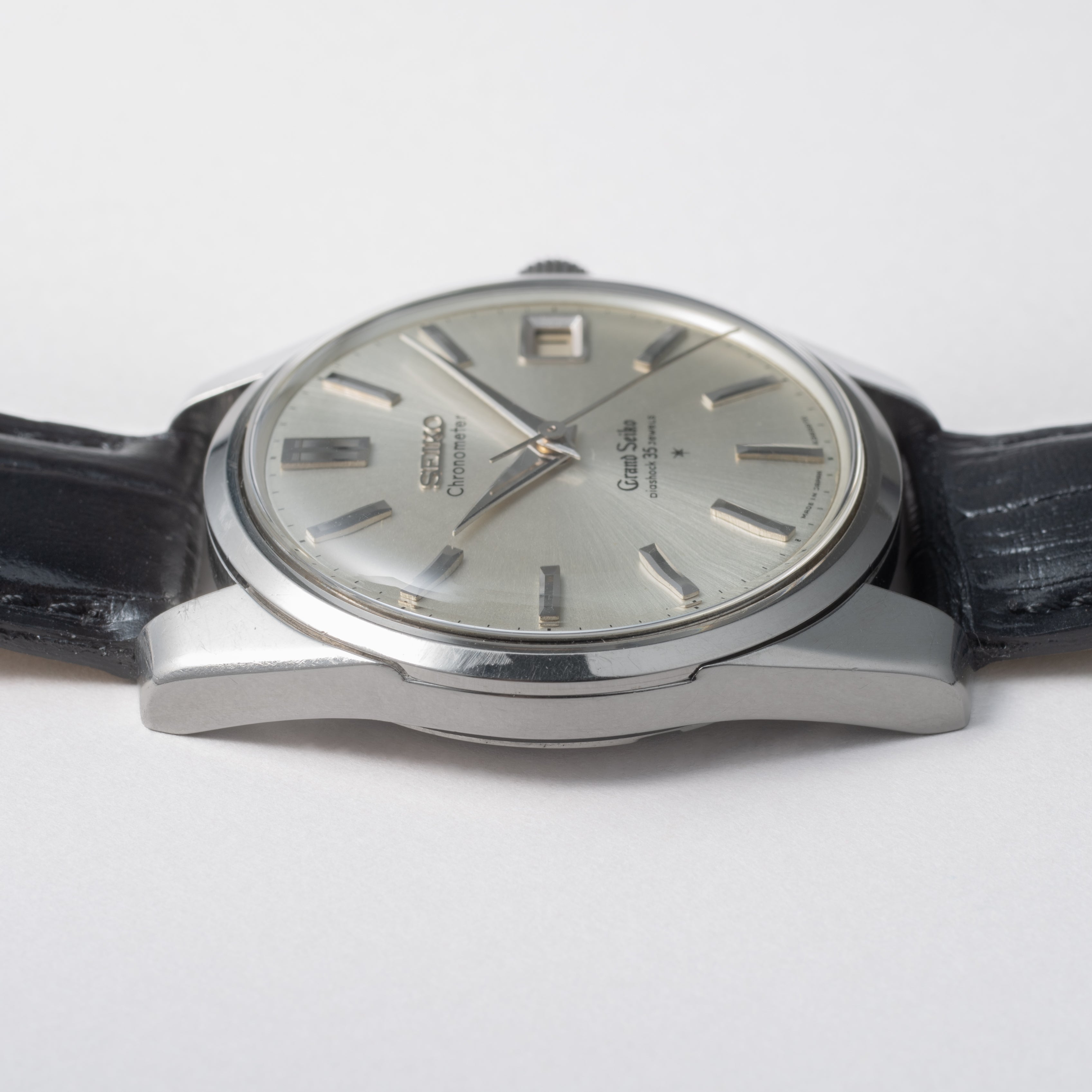 グランドセイコー セルフデーター 1964年製 Ref.43999 GS2nd 獅子メダル 純正尾錠付き