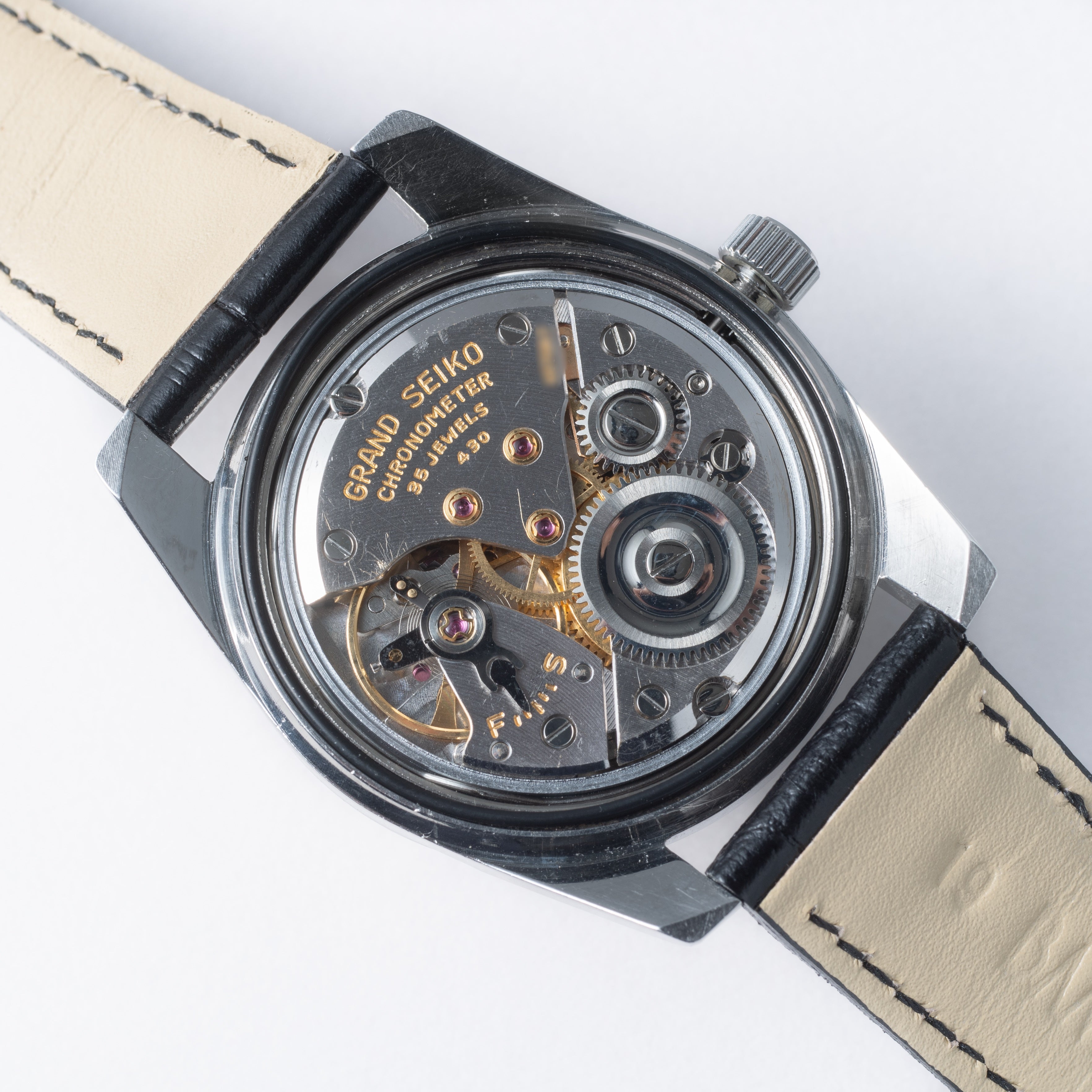 グランドセイコー セルフデーター 1964年製 Ref.43999 GS2nd 獅子メダル 純正尾錠付き