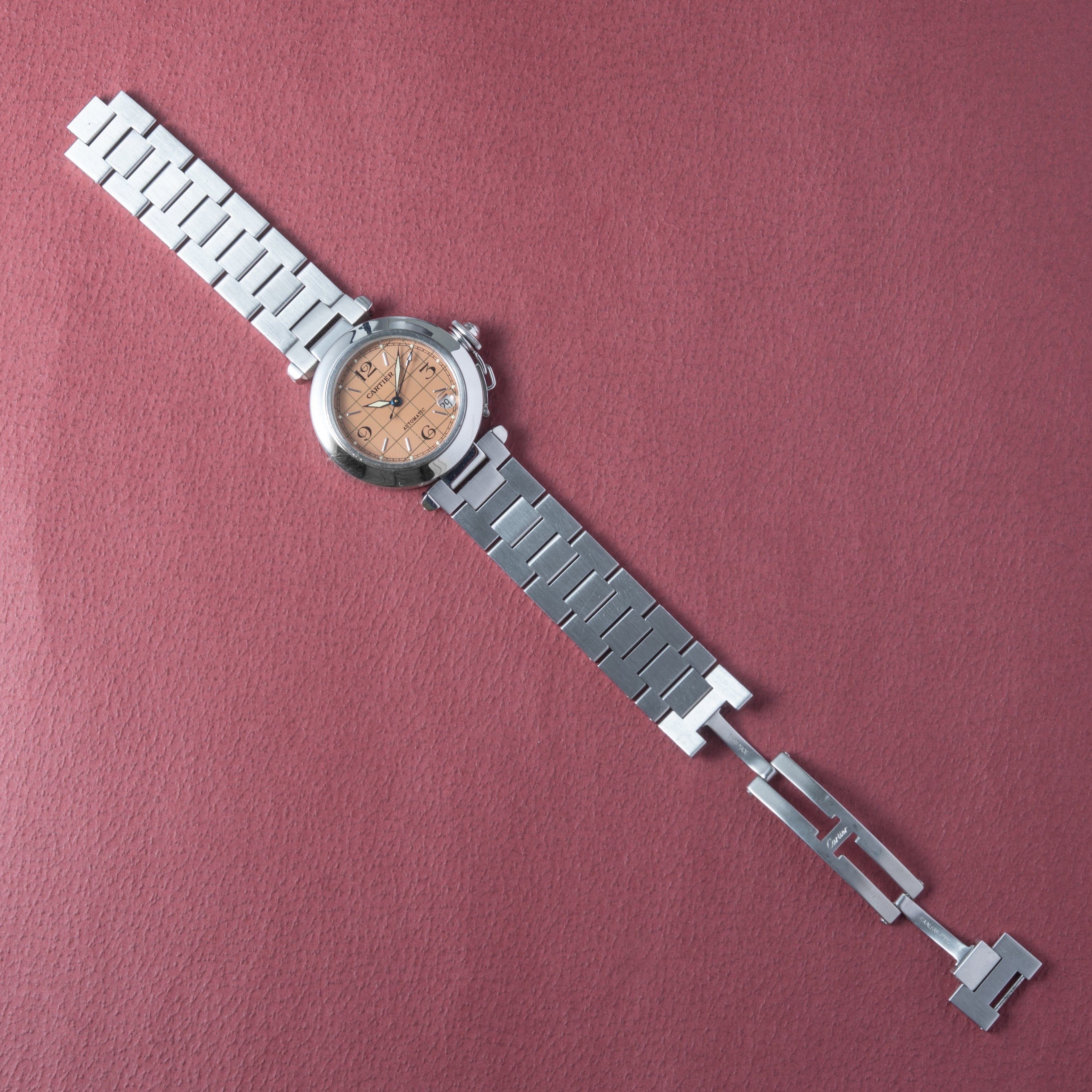 カルティエ パシャC 1990年代製 Ref.2334 カッパーダイヤル