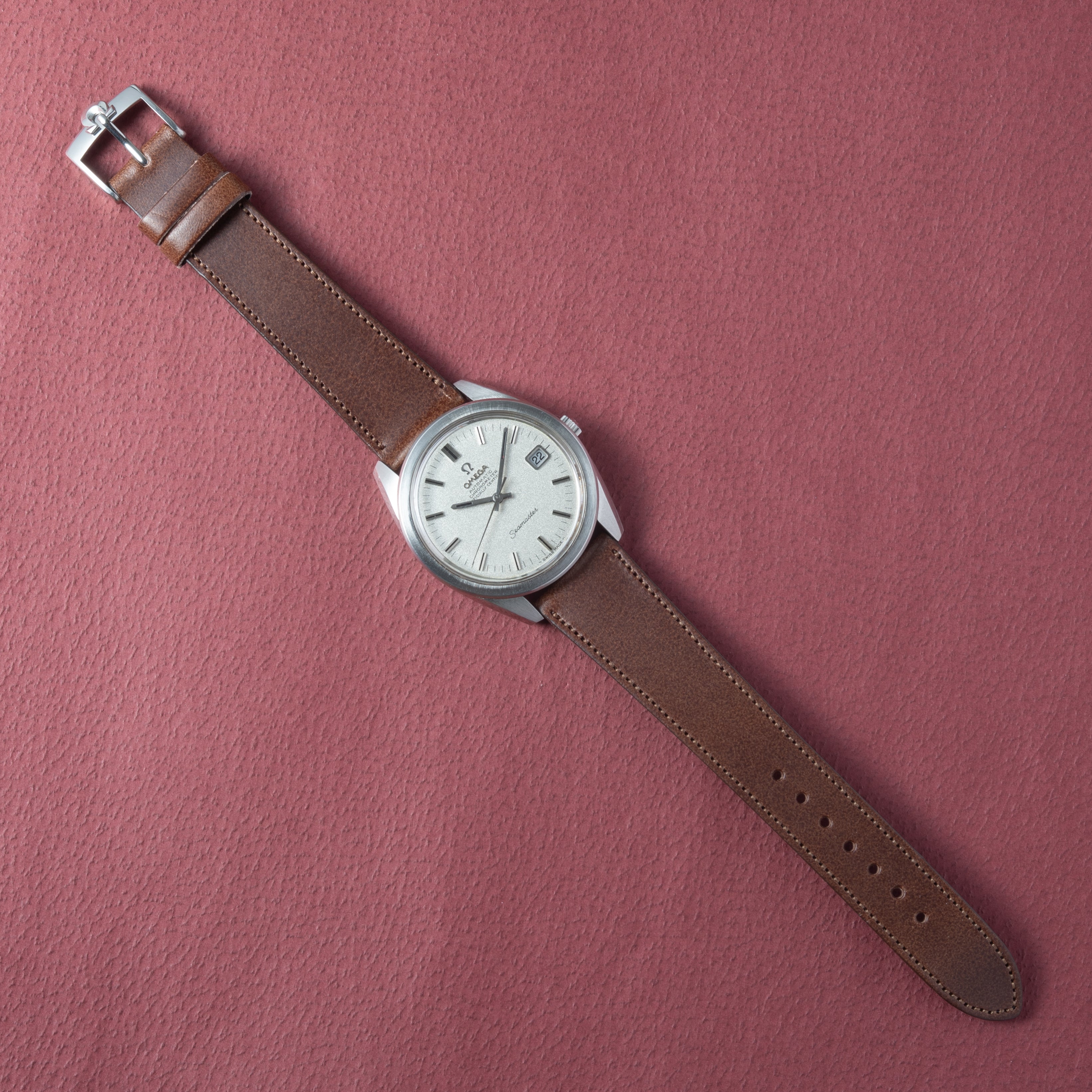 オメガ シーマスター クロノメーター 1970年製 Ref.168.022 純正尾錠付き