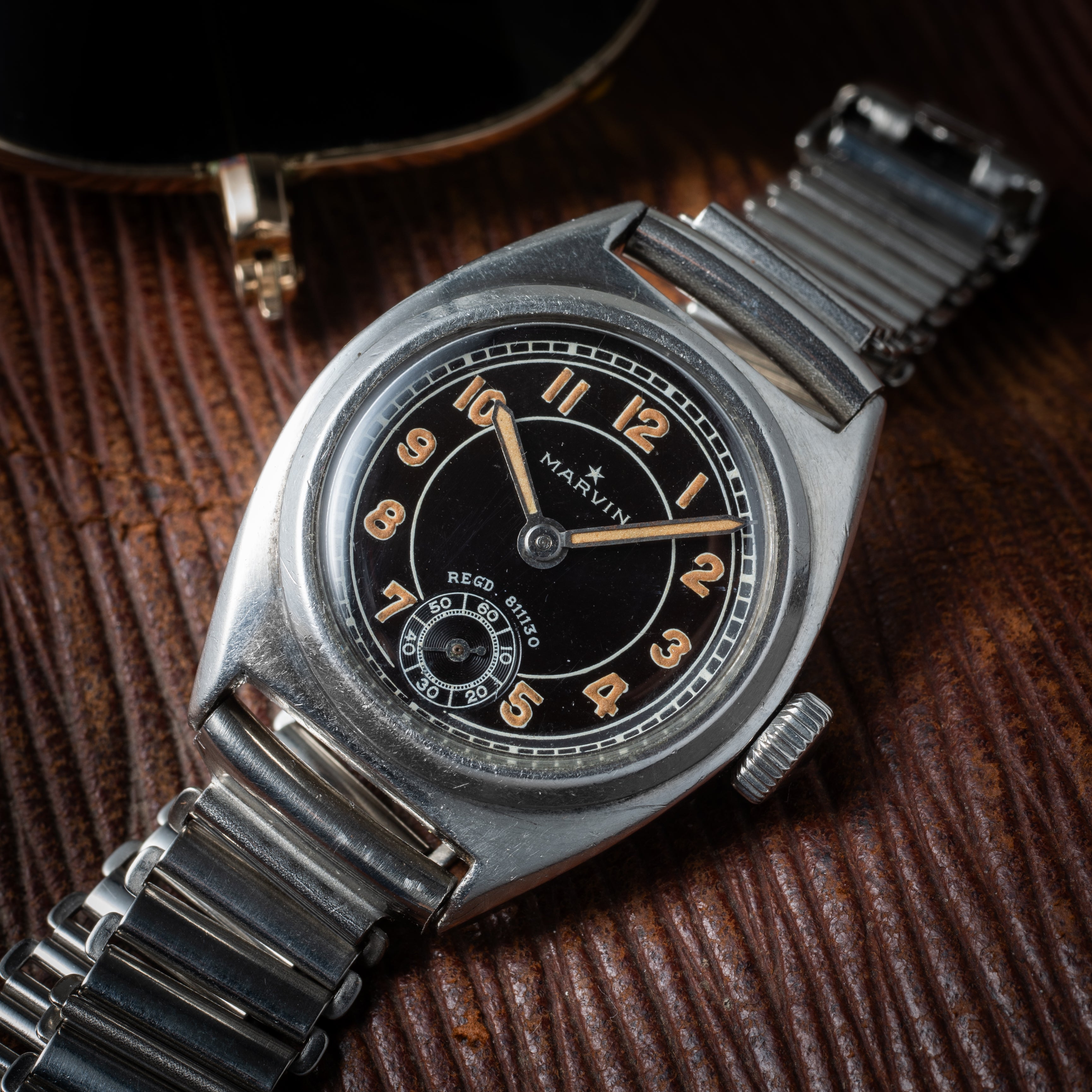マーヴィン トレタケ 1940年代製 Ref.811130 手巻き ブラック