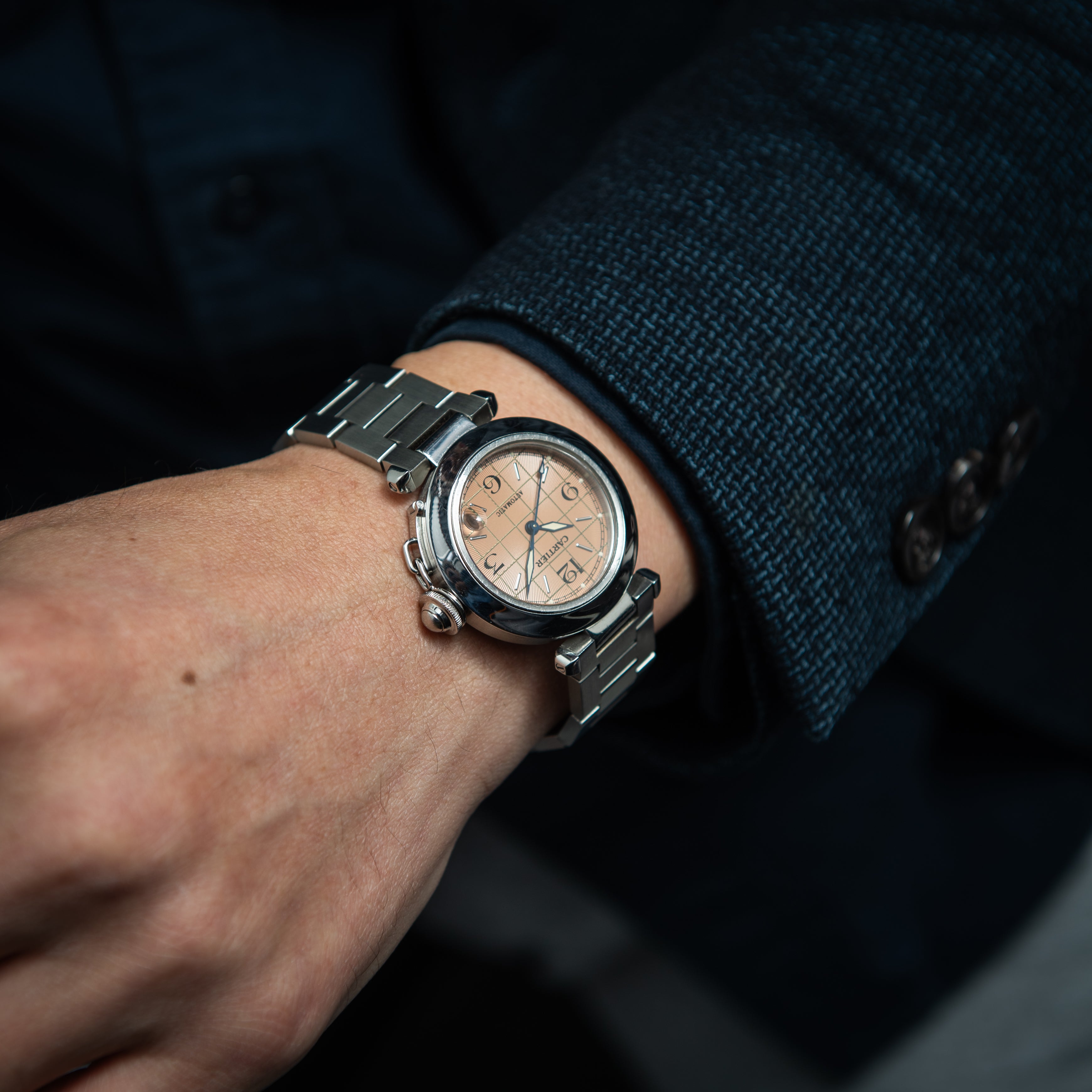 カルティエ パシャC 1990年代製 Ref.2334 カッパーダイヤル