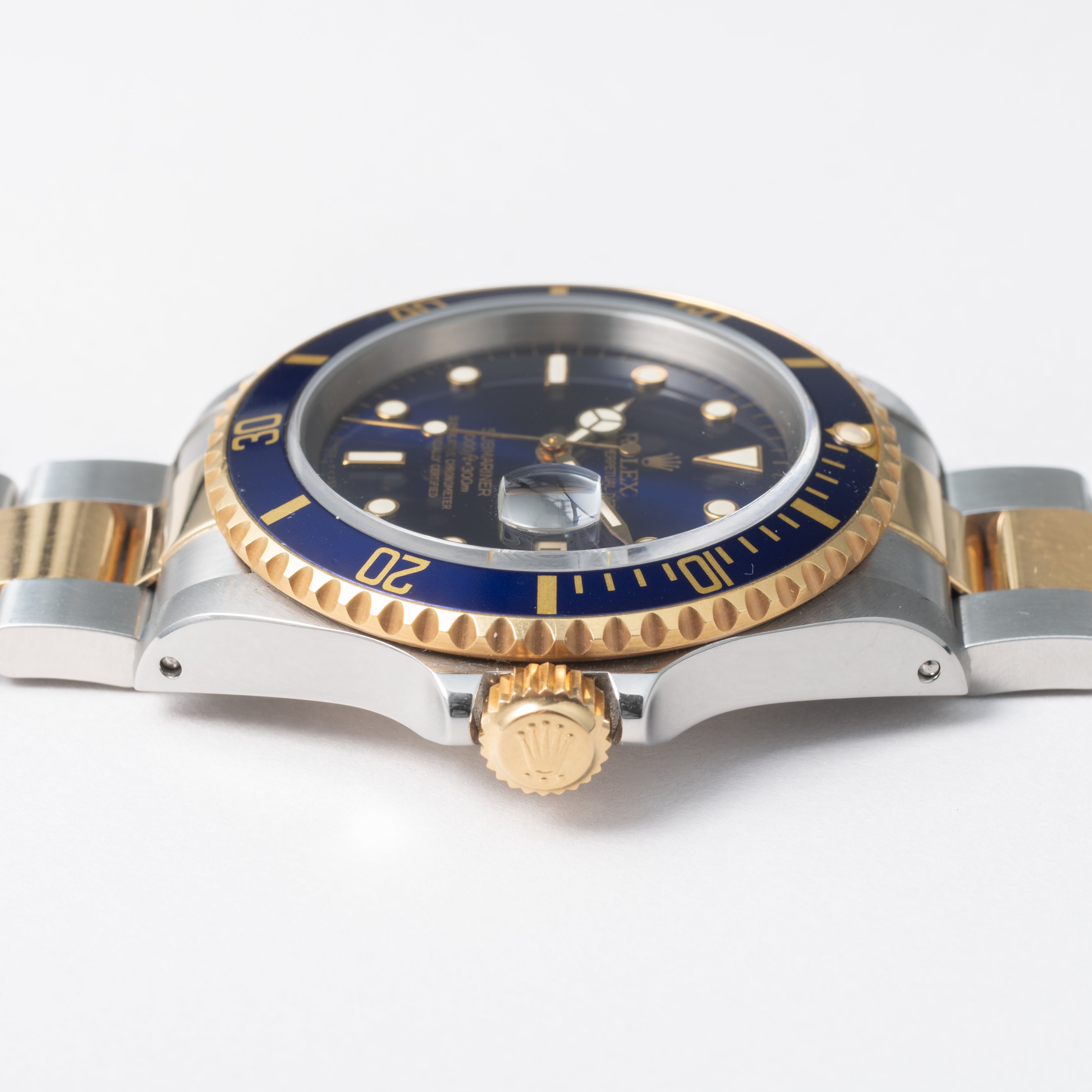 ロレックス サブマリーナー 1996年~1997年製 Ref.16613 コンビ 青サブ 箱、冊子付き