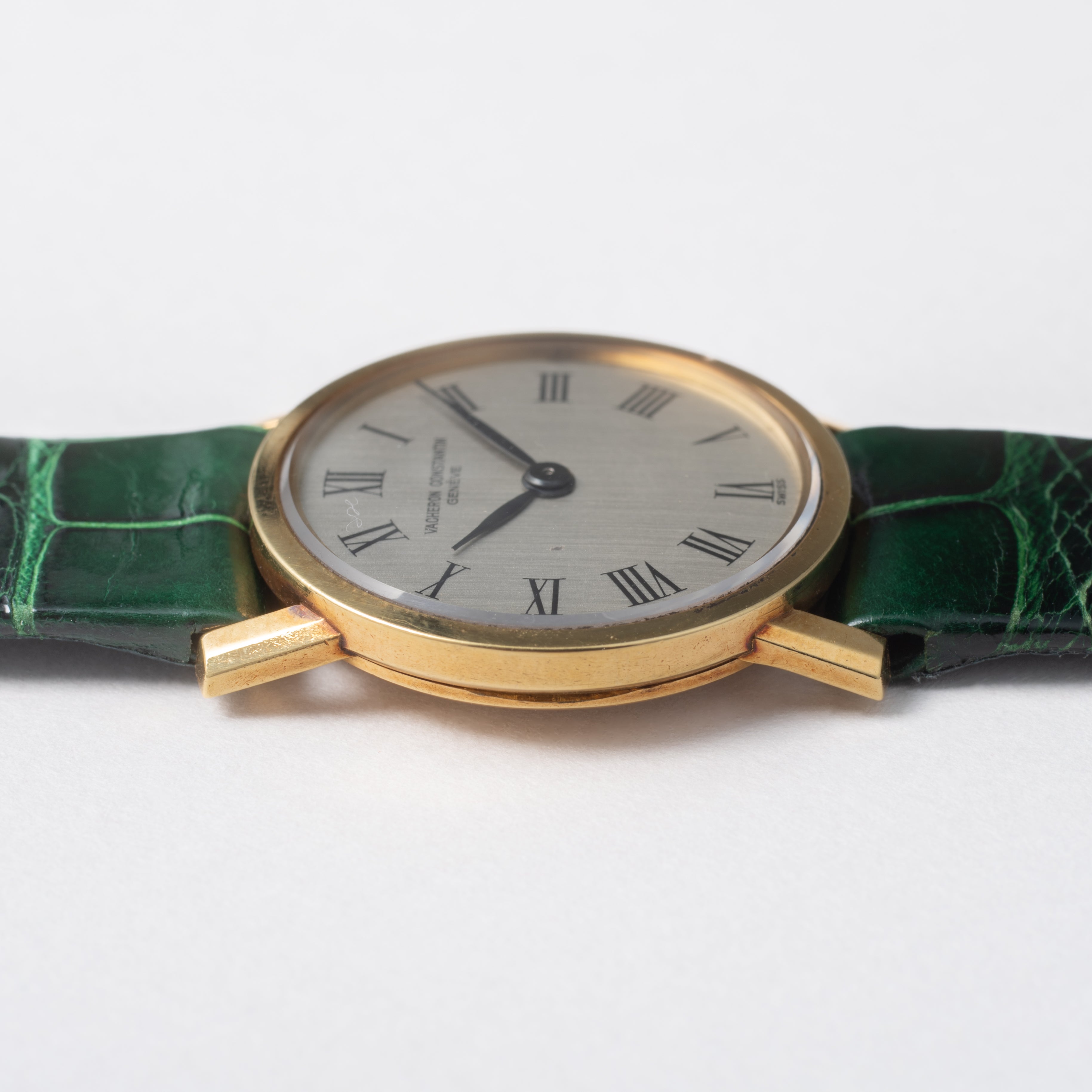 ヴァシュロン・コンスタンタン レディース 1970年代製 Ref.15021 18金イエローゴールド 手巻き シルバーローマンダイヤル