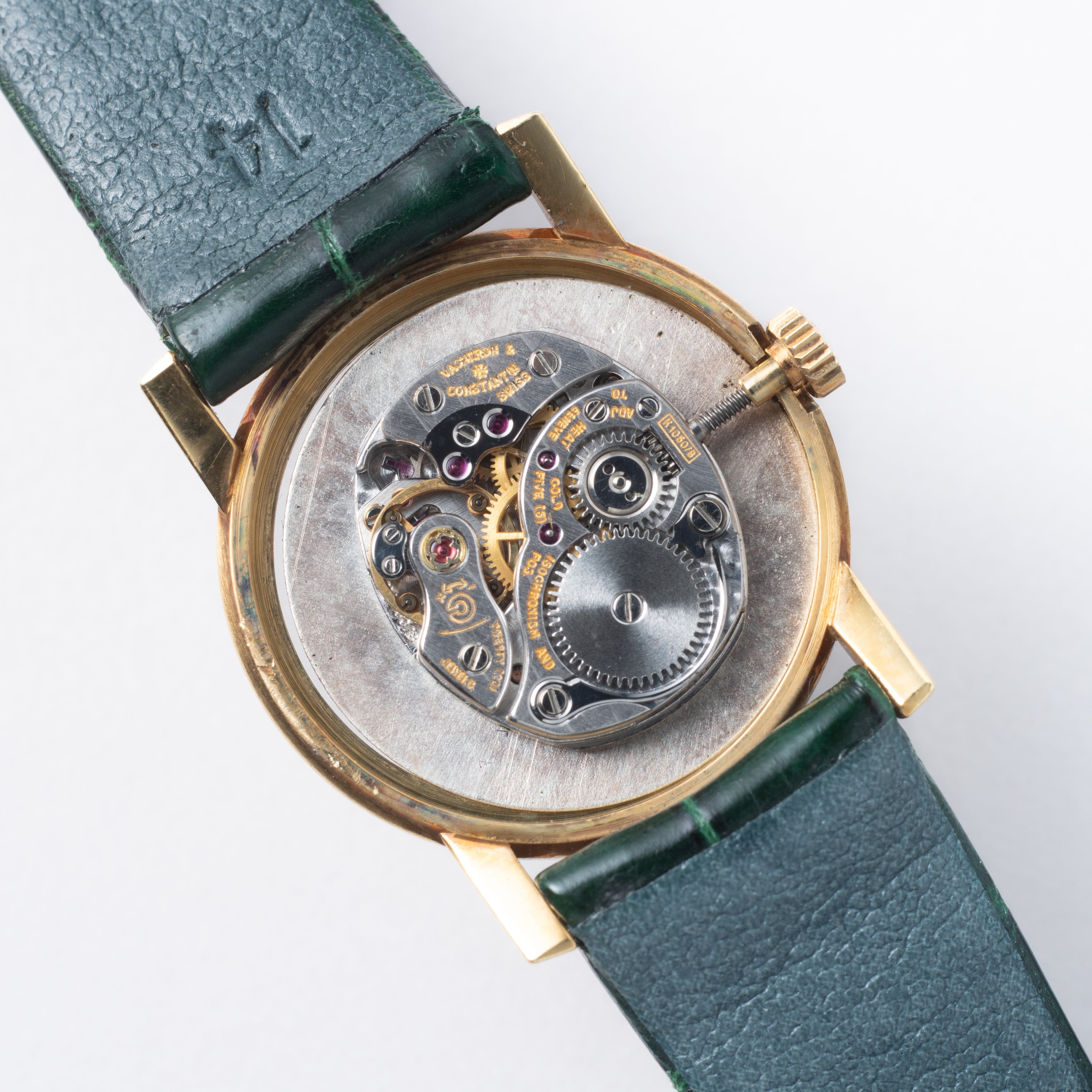 ヴァシュロン・コンスタンタン レディース 1970年代製 Ref.15021 18金イエローゴールド 手巻き シルバーローマンダイヤル