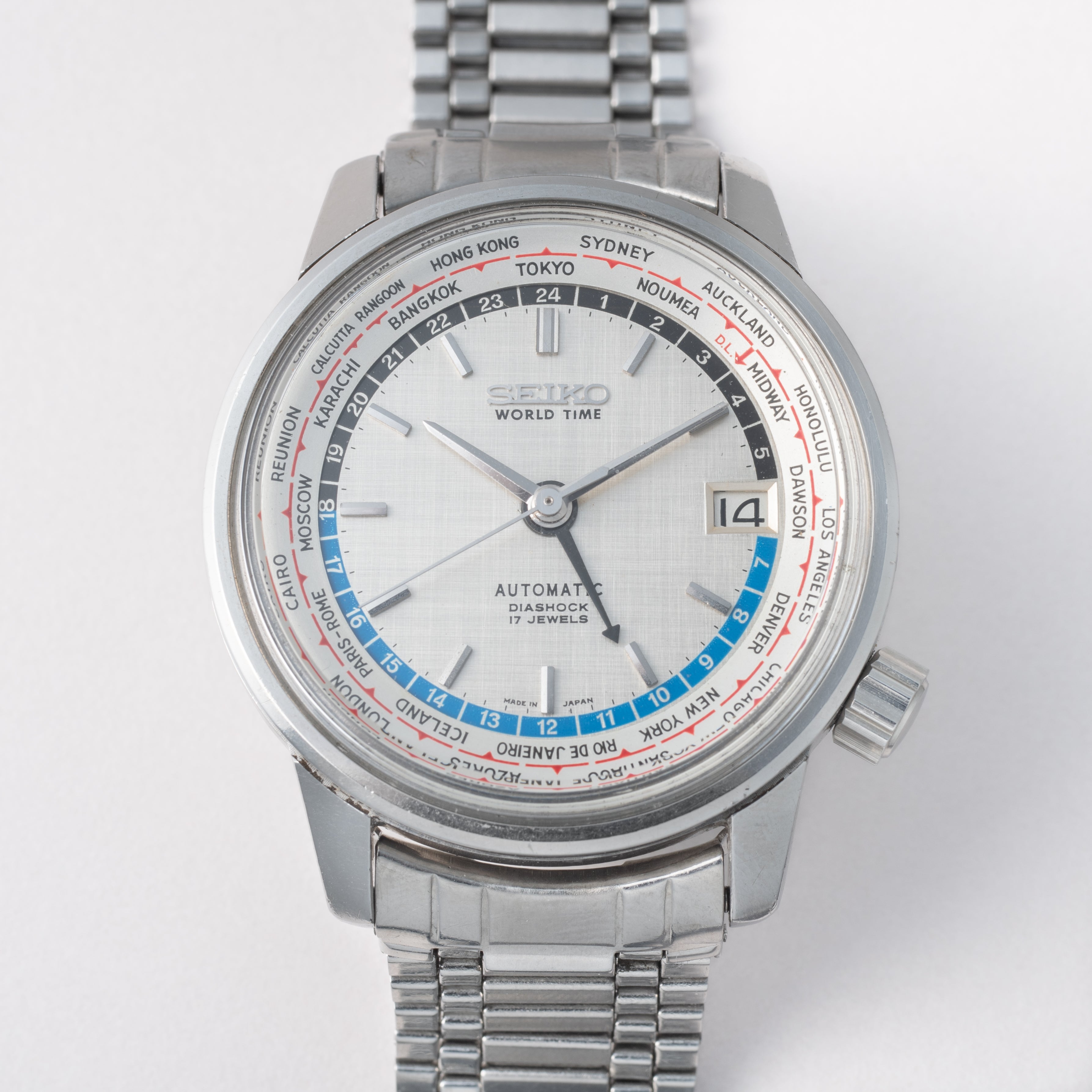 セイコー ワールドタイム 1964年製 Ref.6217-7000 聖火マーク