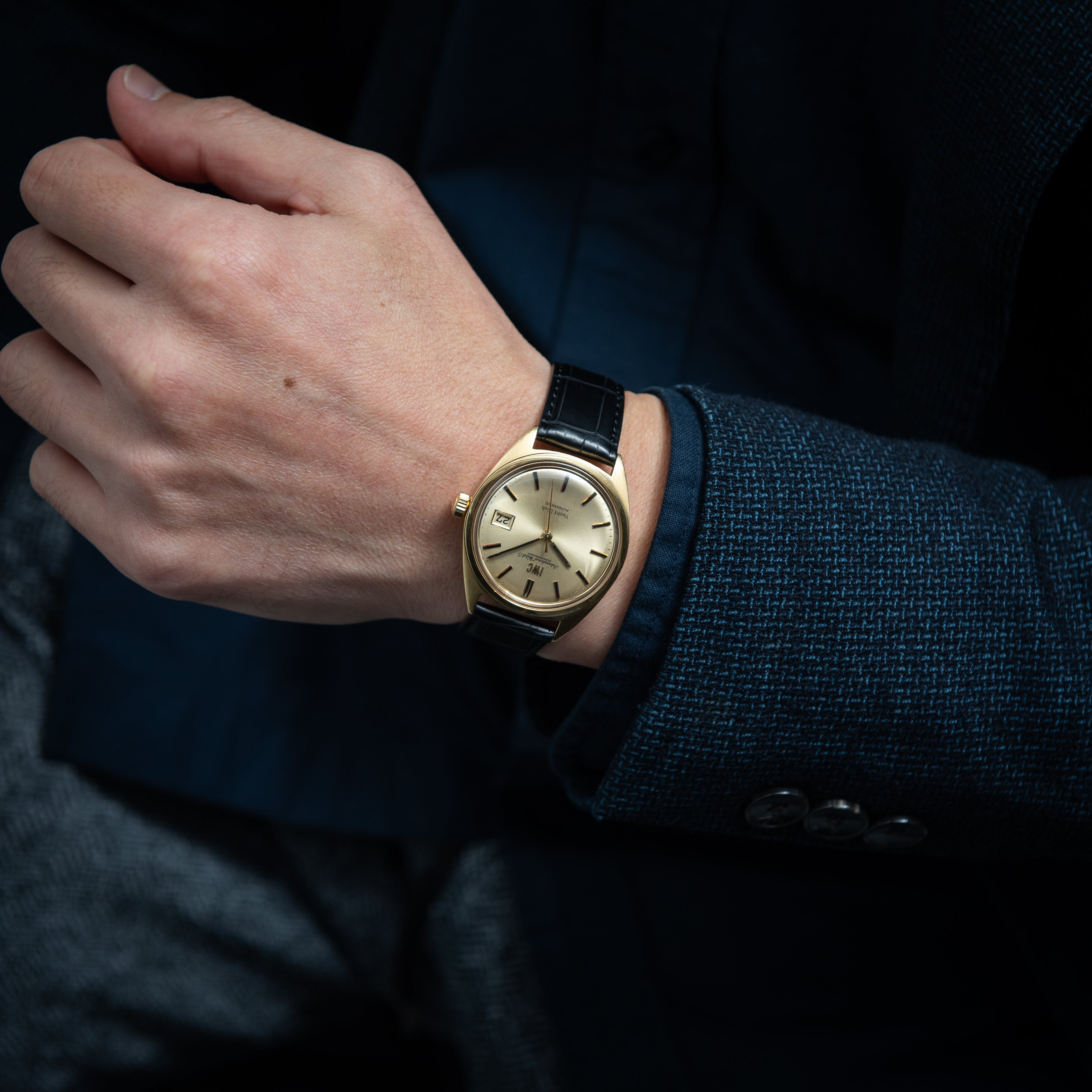 IWC ヨットクラブ 1969年製 Ref.R811A 18金イエローゴールド