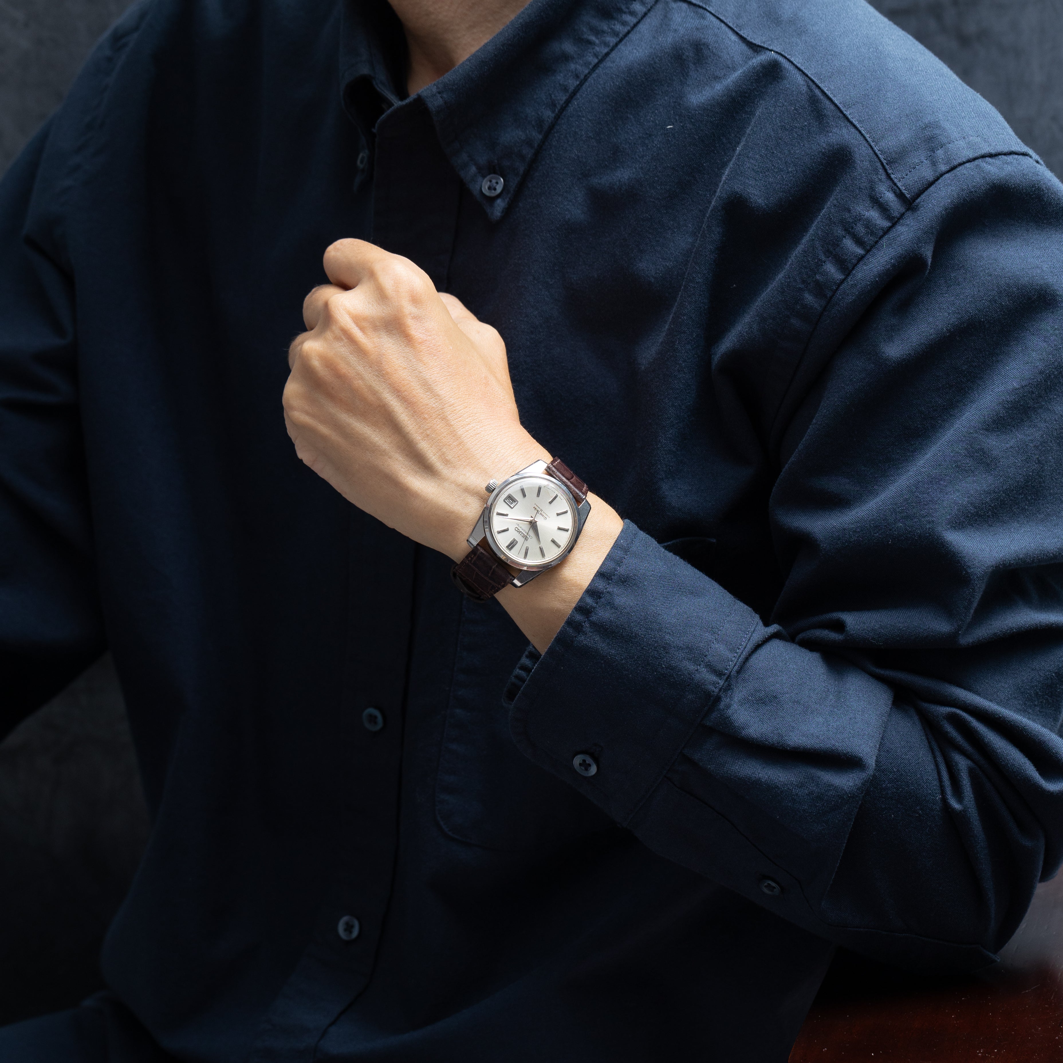 セイコー グランドセイコー セカンドモデル前期 57GS 1965年製 Ref.5722-9990 ライオンメダリオン