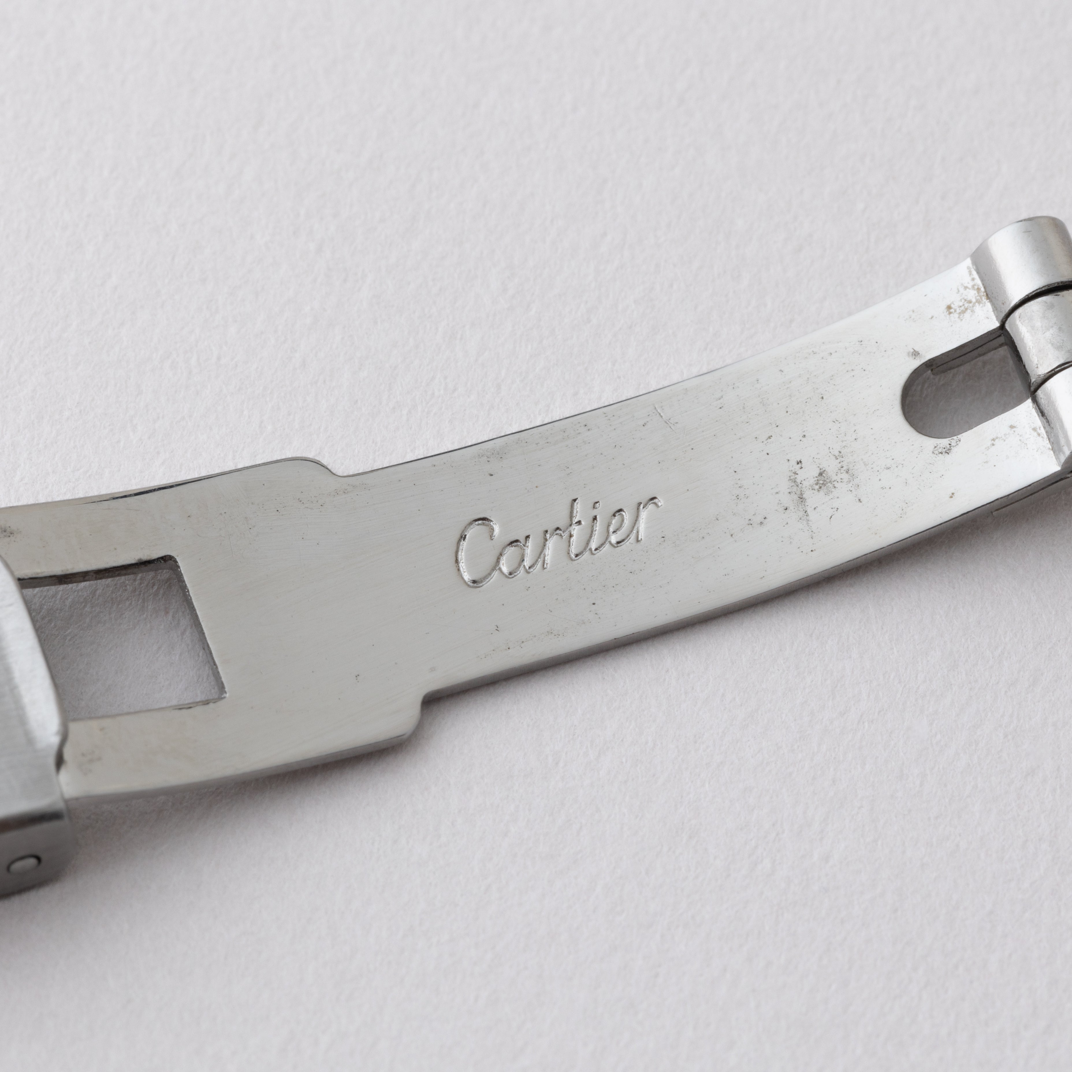 カルティエ サントスオクタゴン 1980年代製 SMサイズ コンビ Ref.0907