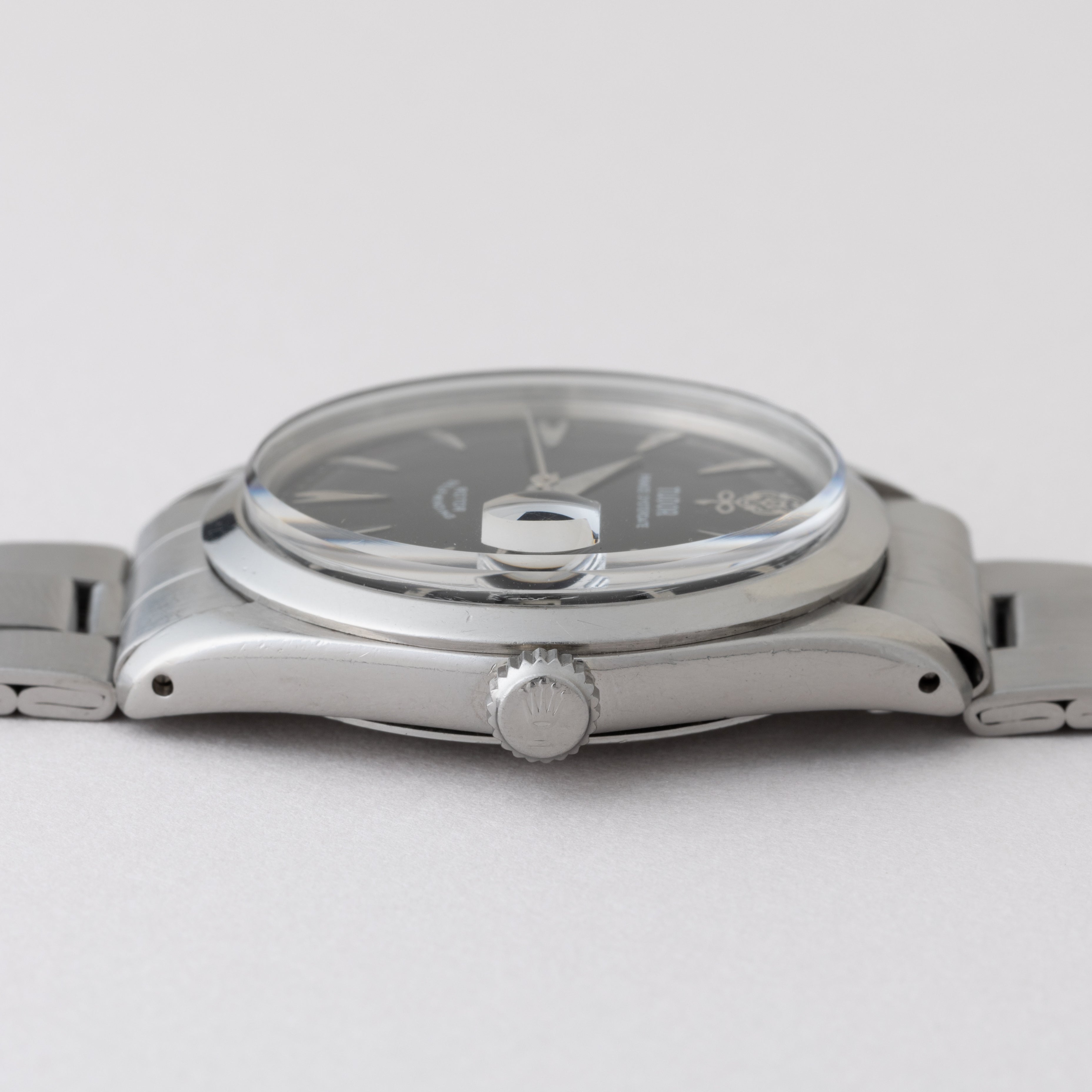 チューダー 1968年製 デカバラ プリンスオイスターデイト Ref.7989/0 リダンブラック ROLEXブレス