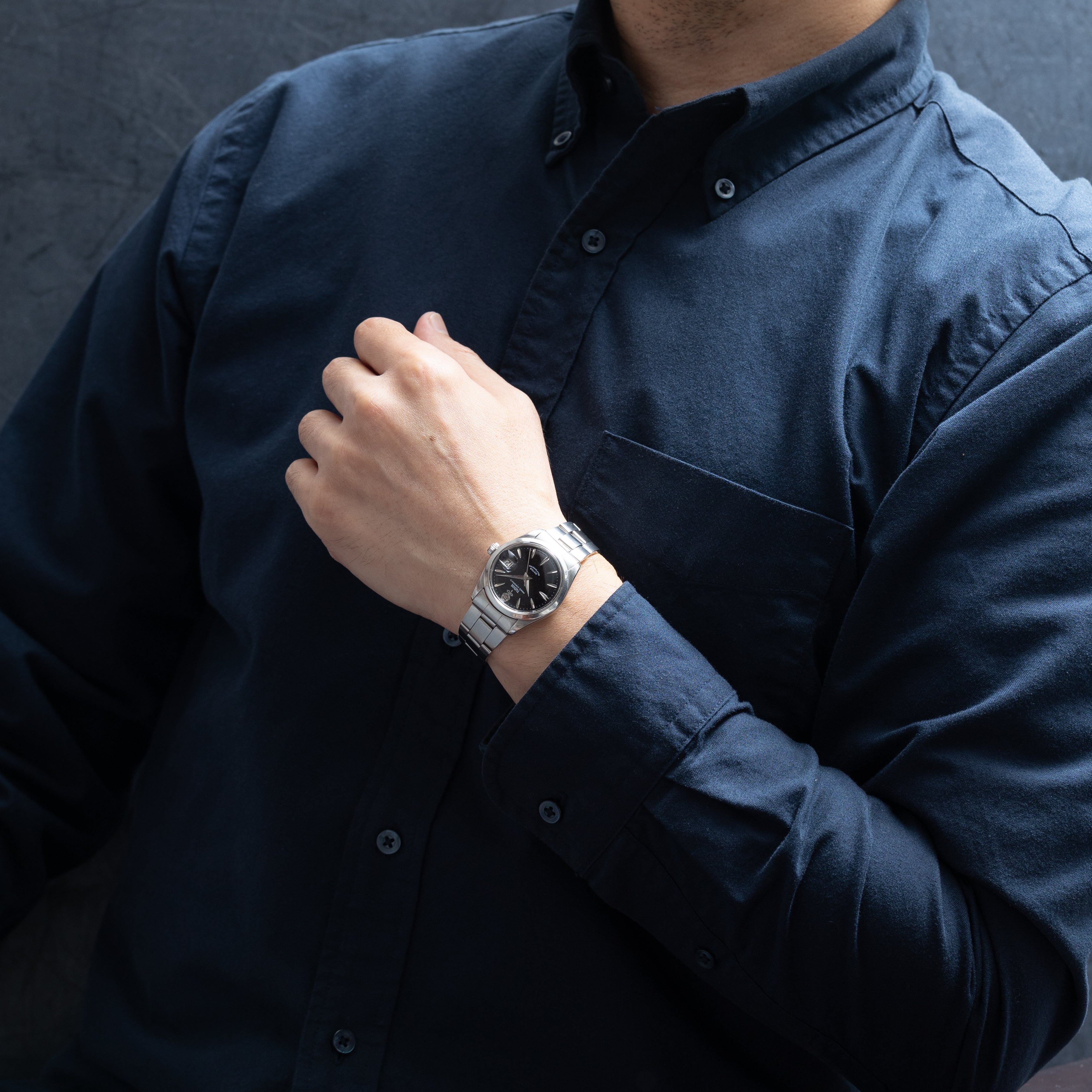 チューダー 1968年製 デカバラ プリンスオイスターデイト Ref.7989/0 リダンブラック ROLEXブレス