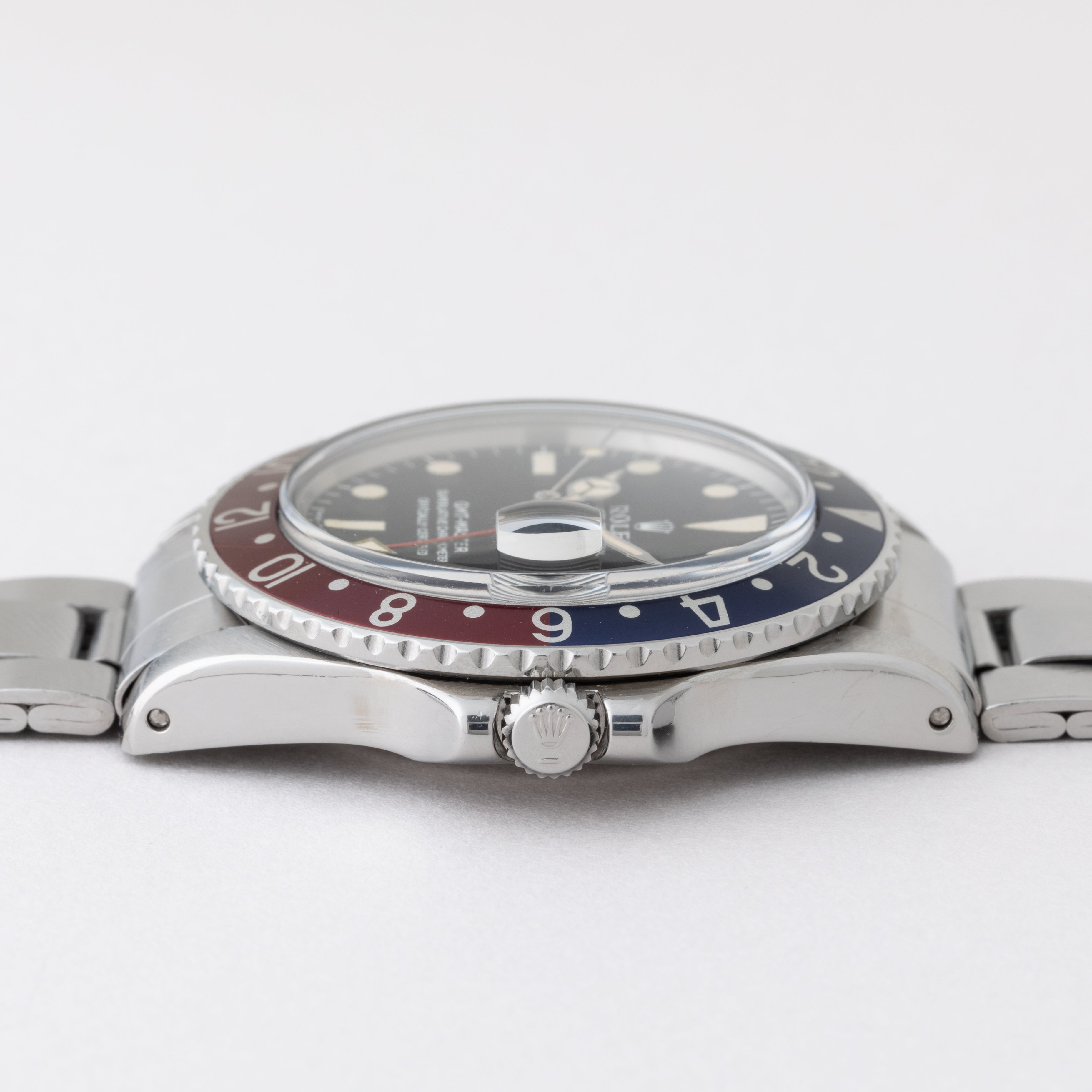 ロレックス GMTマスター ロングEダイヤル ペプシベゼル 1971年製 Ref.1675