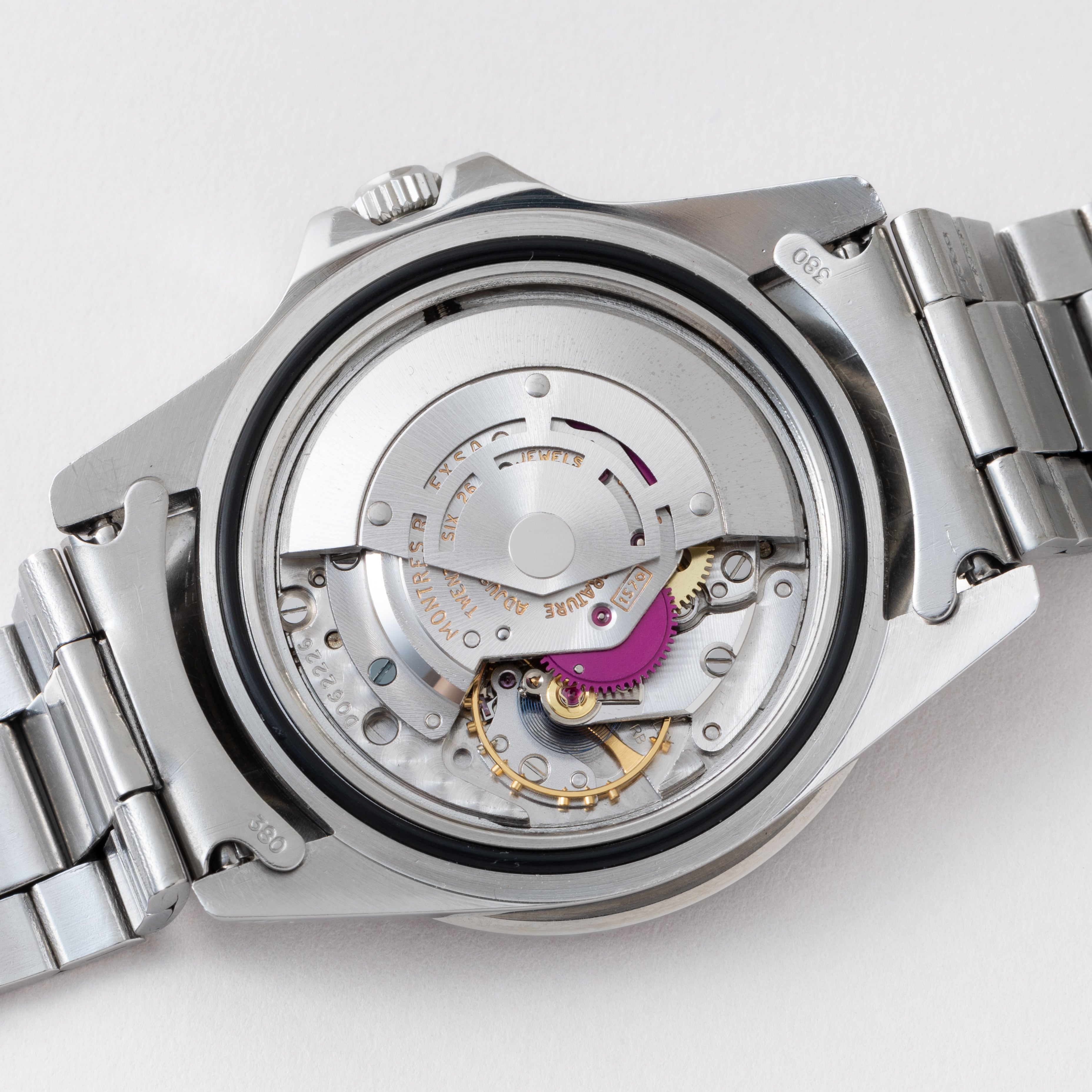 ロレックス GMTマスター ロングEダイヤル ペプシベゼル 1971年製 Ref.1675