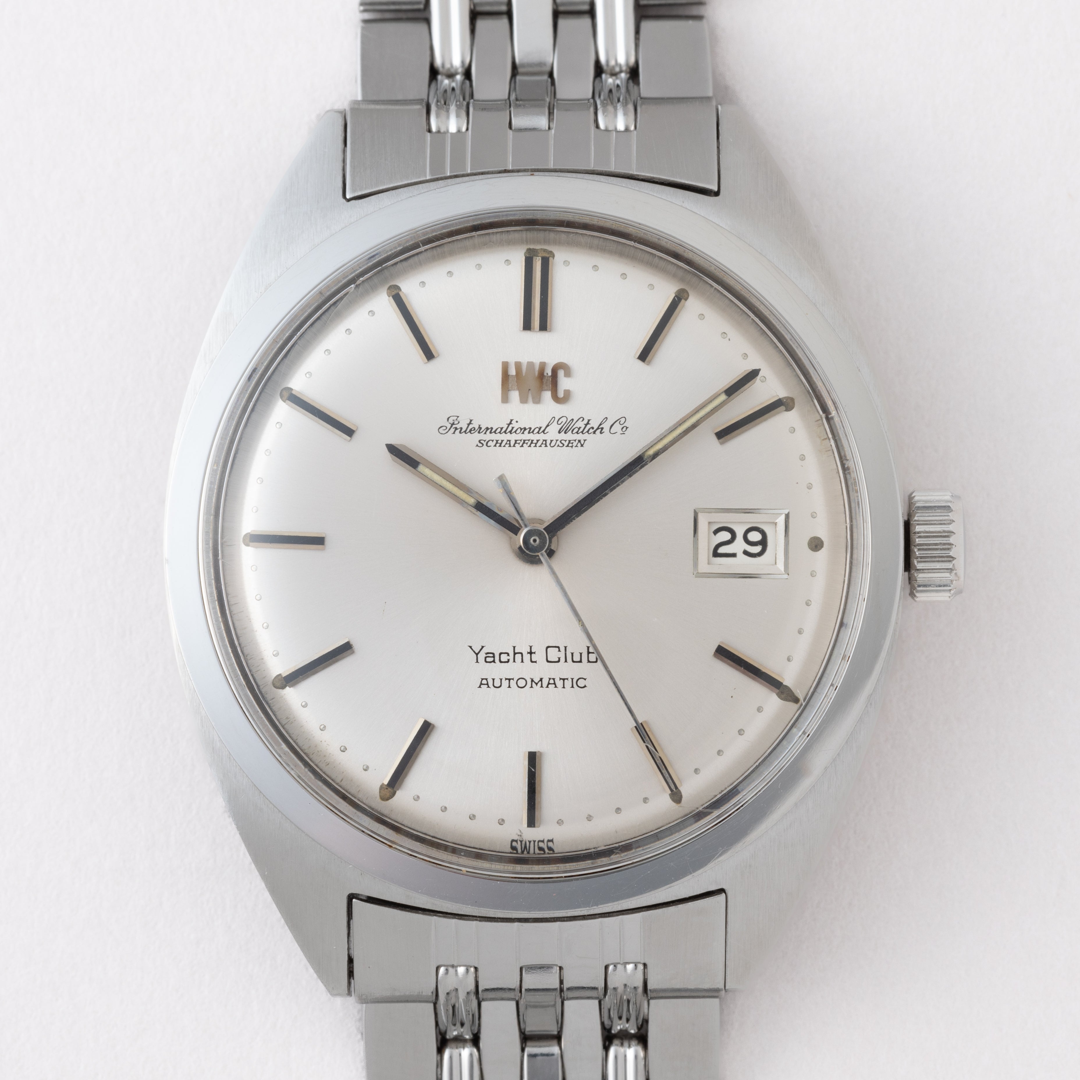 IWC ヨットクラブ1973年製 Ref.R811AD 純正ゲイフレアーブレス付き