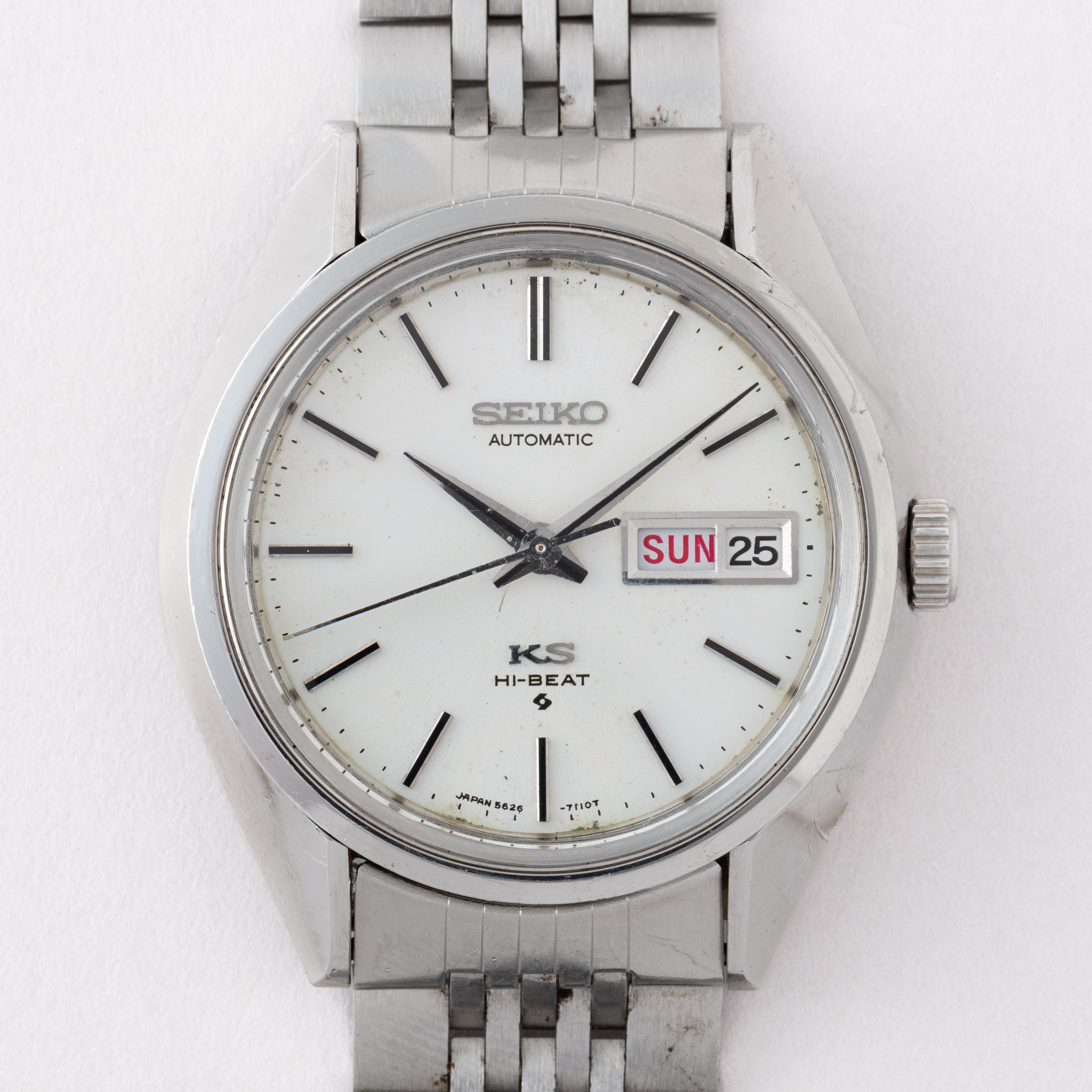 キングセイコー 1971年製 56KS Ref.5626-7110 デイデイト ブレス付き