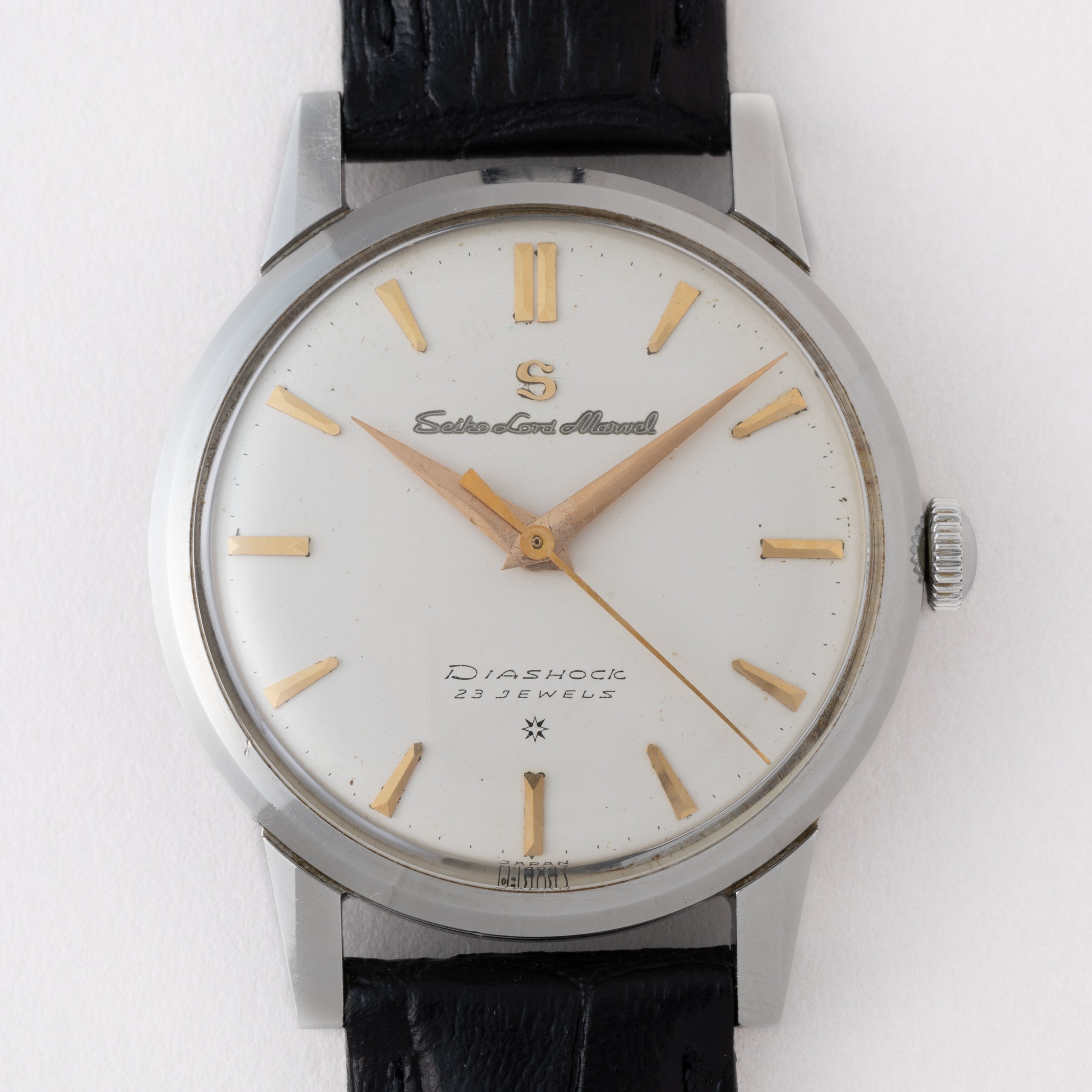 セイコー ロードマーベル 1958年製 手巻き S蛇 彫SD文字盤 Ref.14056