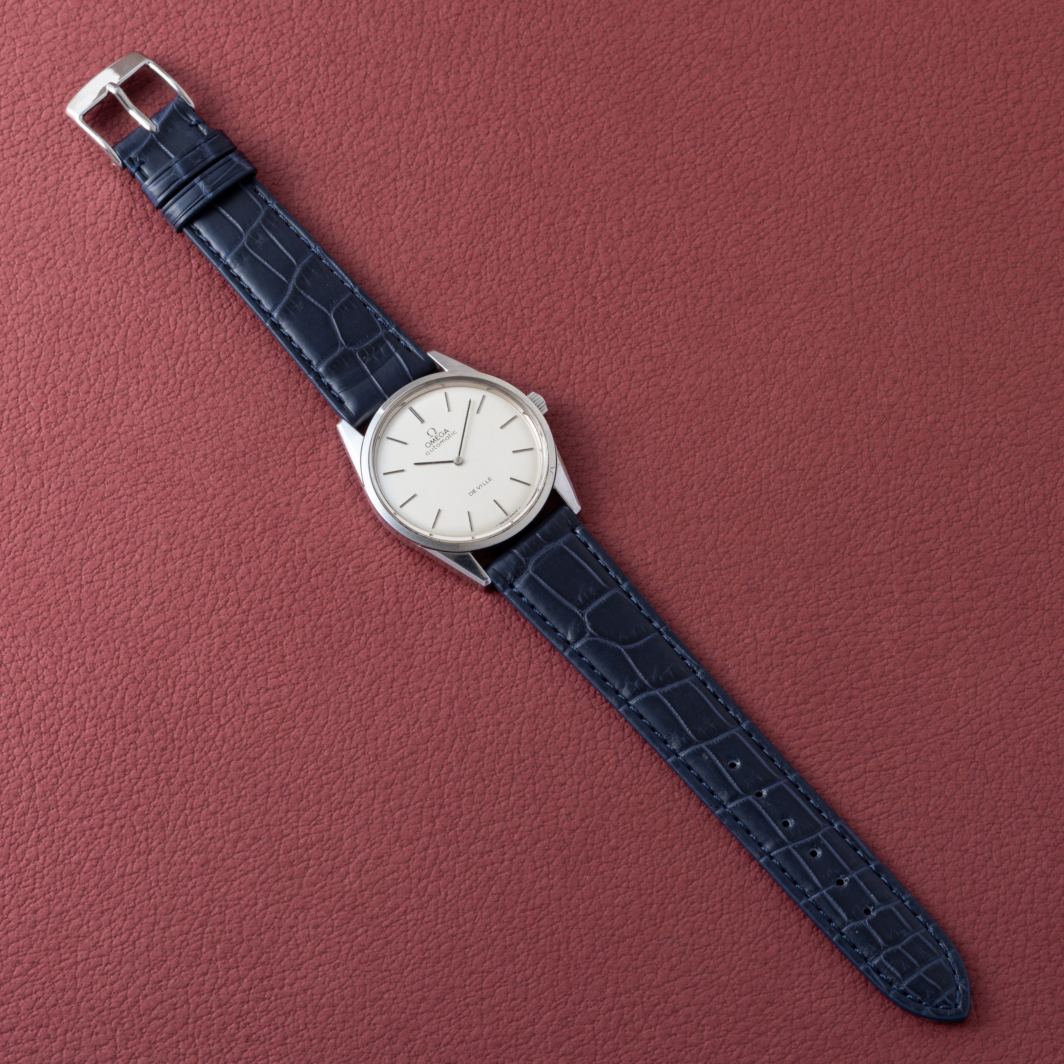 オメガ デ・ヴィル 1974年製 オートマチック Ref.155.0019 シルバーダイヤル