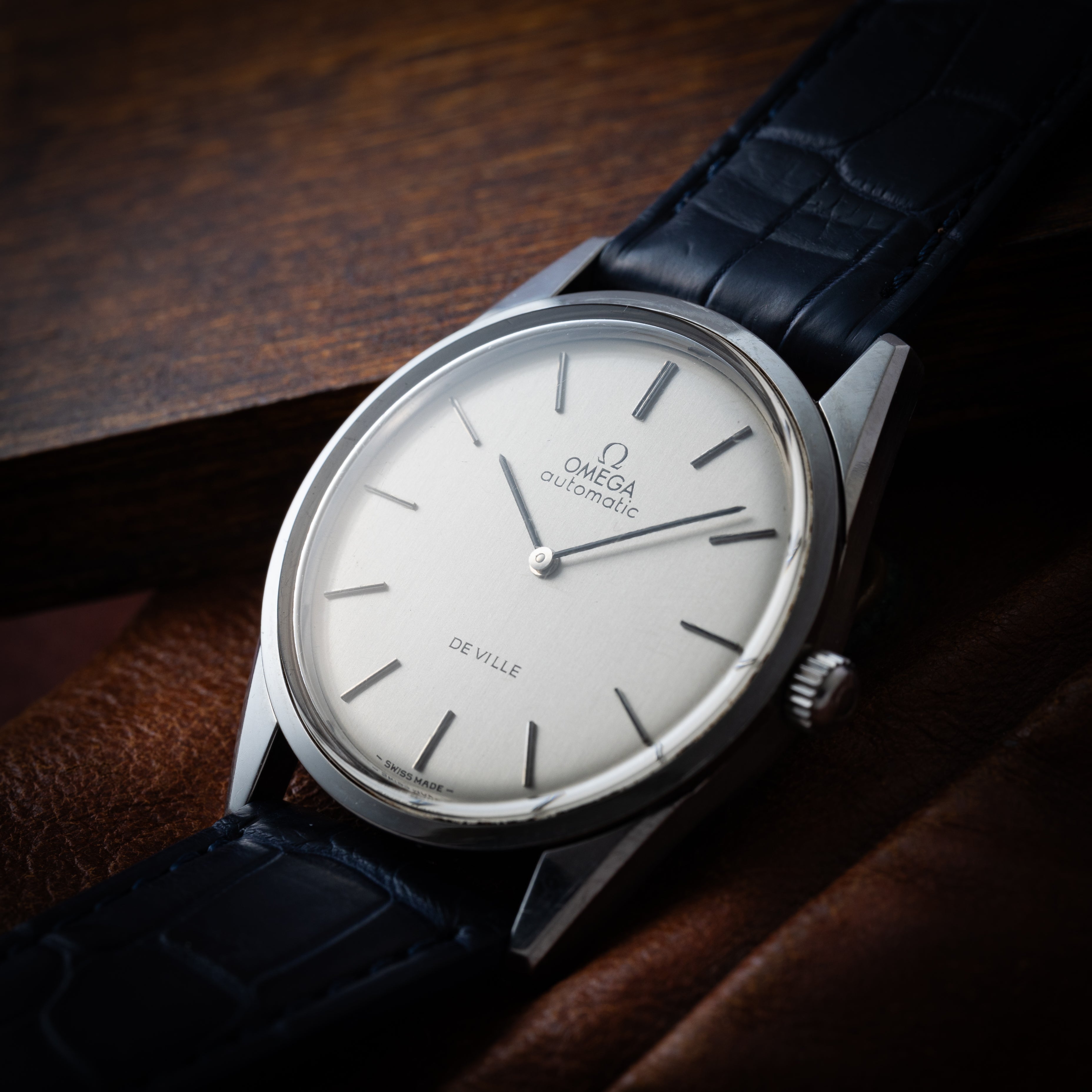 オメガ デ・ヴィル 1974年製 オートマチック Ref.155.0019 シルバーダイヤル