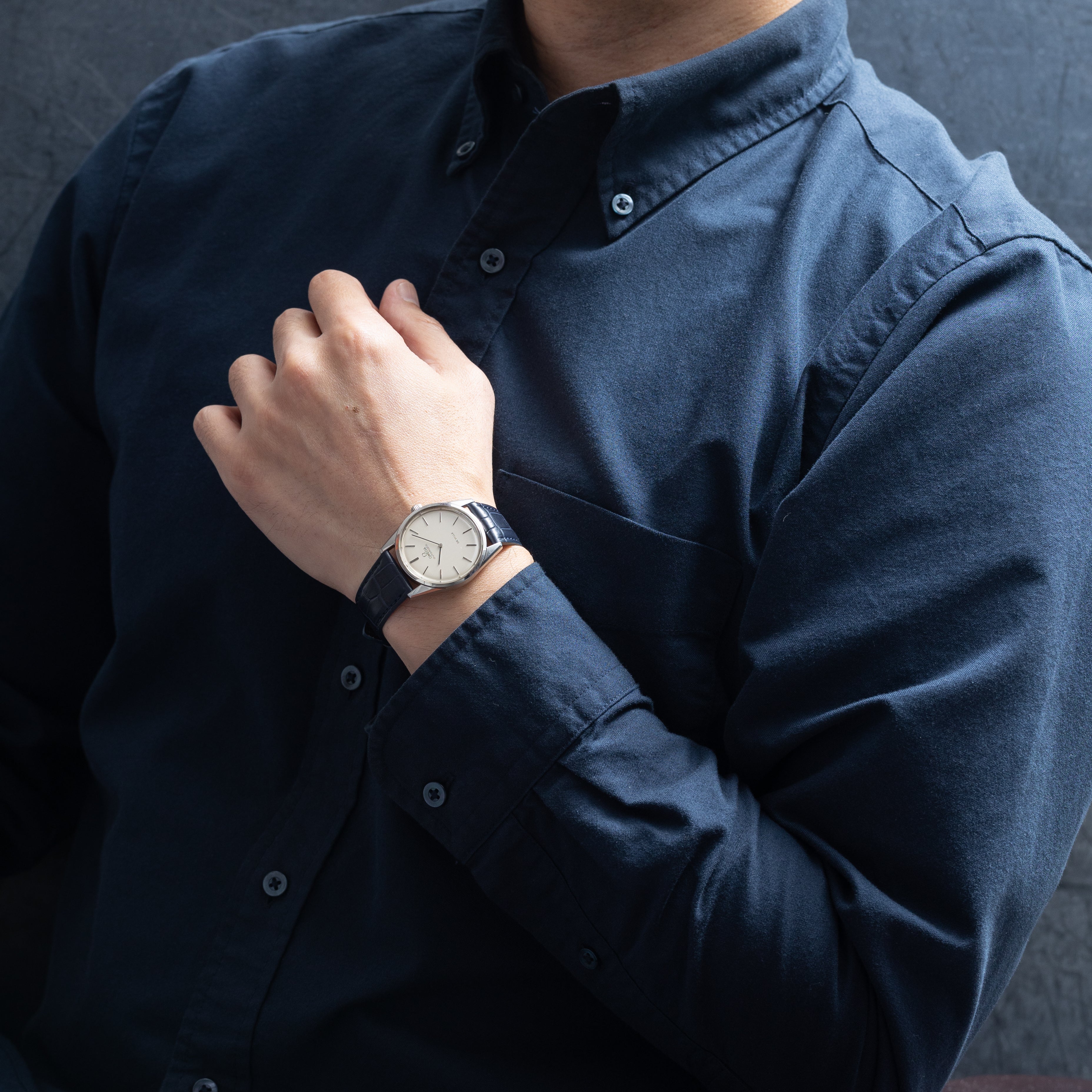 オメガ デ・ヴィル 1974年製 オートマチック Ref.155.0019 シルバーダイヤル